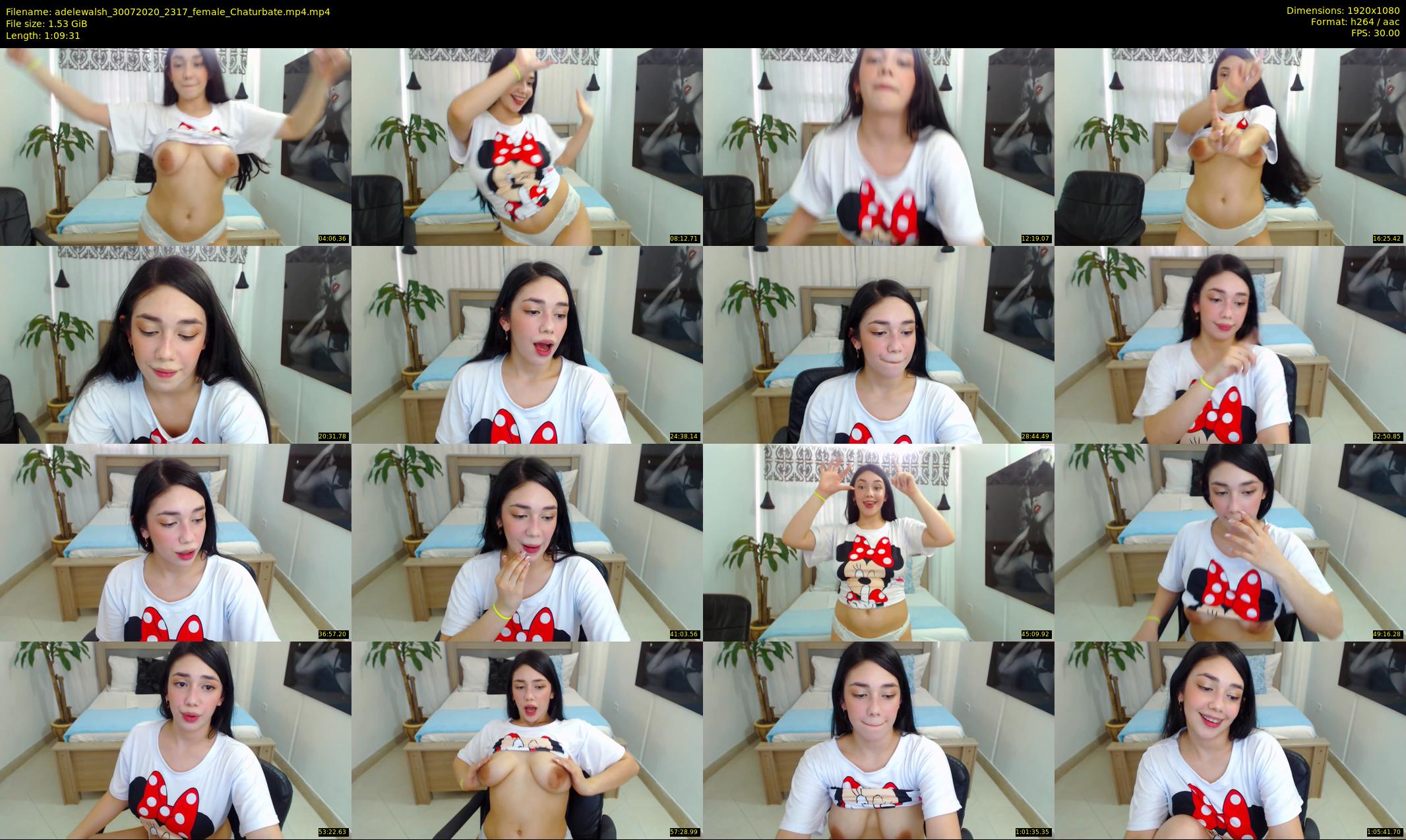 adelewalsh — 70 minute Chaturbate female cam show recording, 1080p, Jul 30, 2020