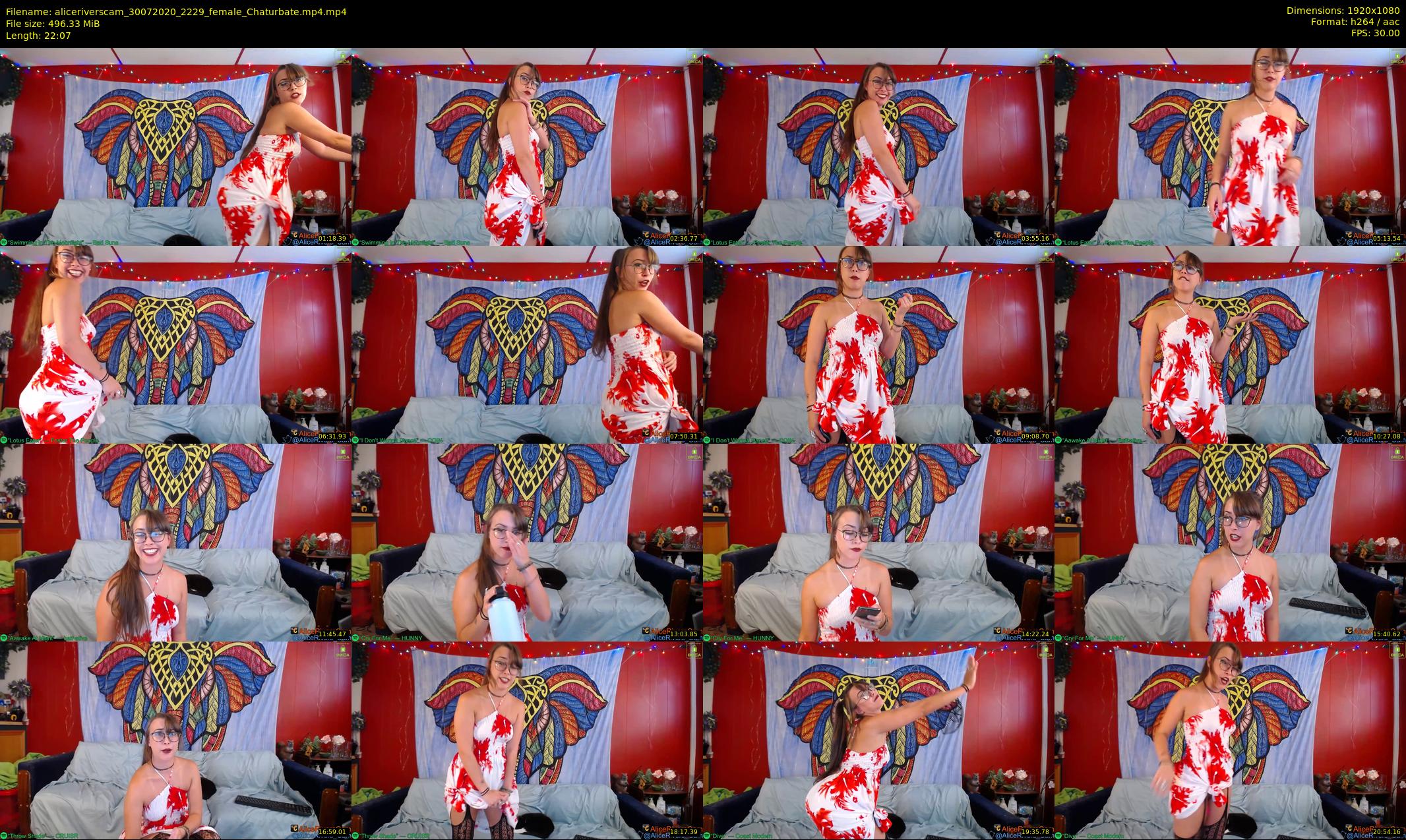 aliceriverscam — 23 minute Chaturbate female cam show recording, 1080p, Jul 30, 2020