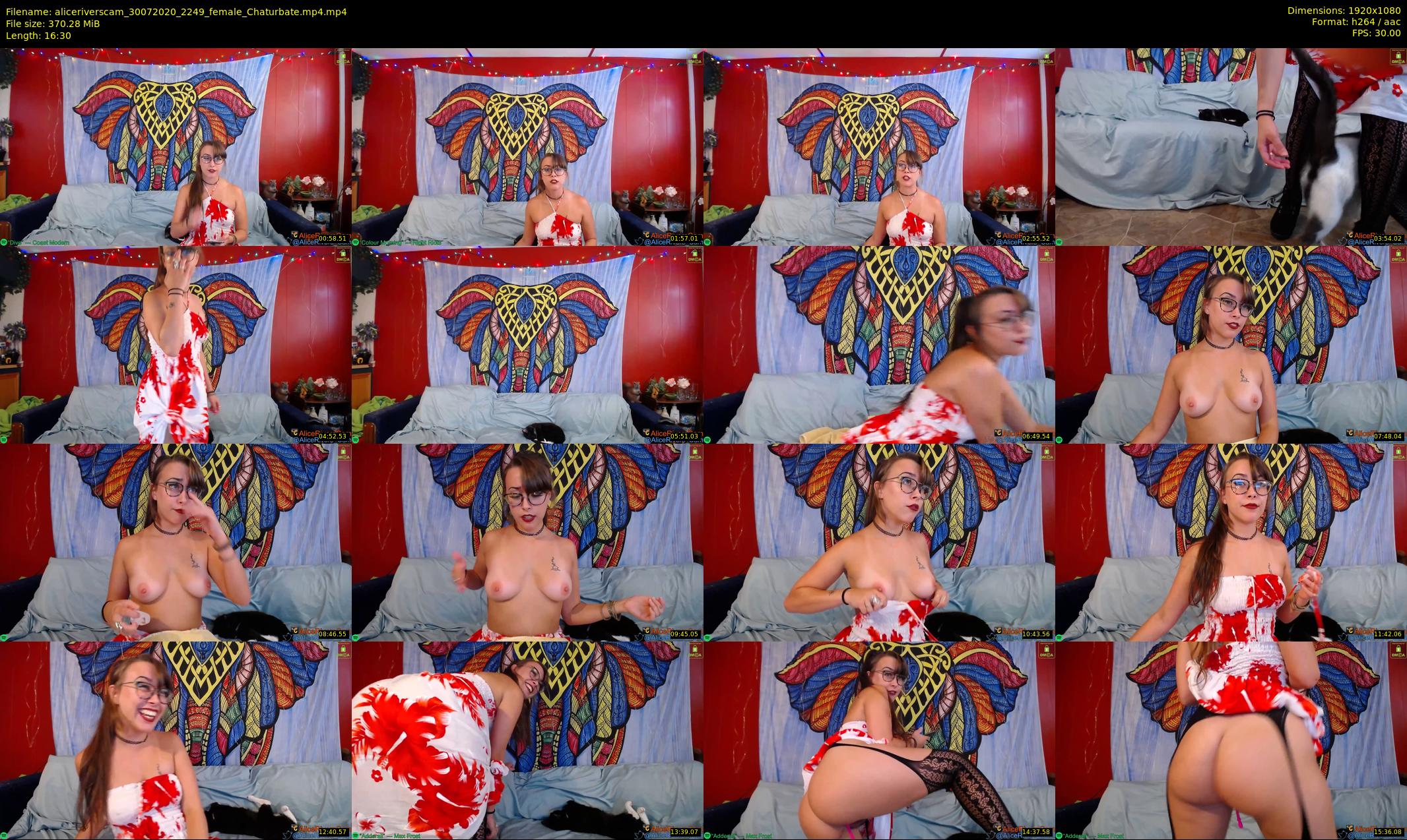 aliceriverscam — 17 minute Chaturbate female cam show recording, 1080p, Jul 30, 2020