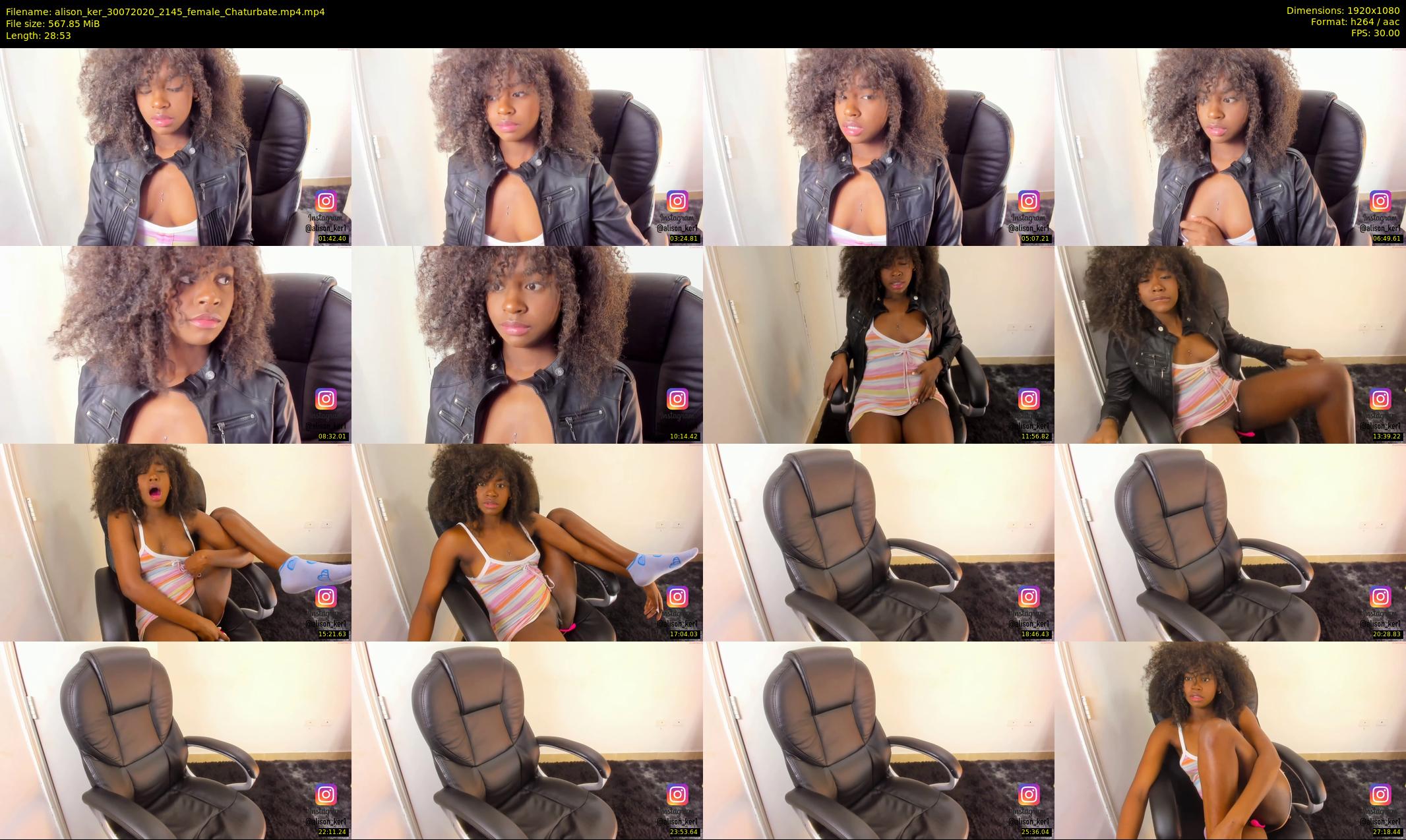 alison_ker — 29 minute Chaturbate female cam show recording, 1080p, Jul 30, 2020