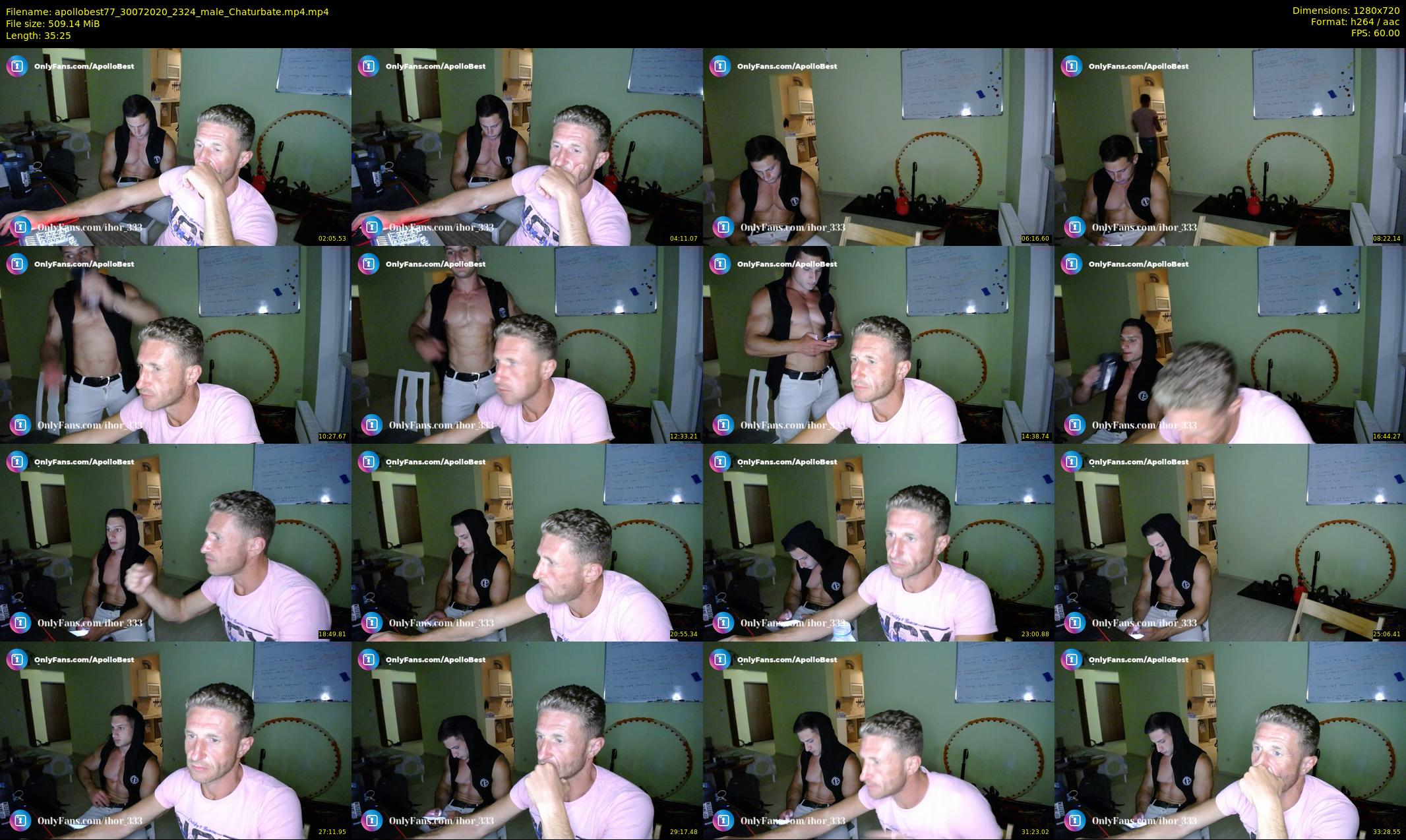 apollobest77 — 36 minute Chaturbate male cam show recording, 720p, Jul 30, 2020