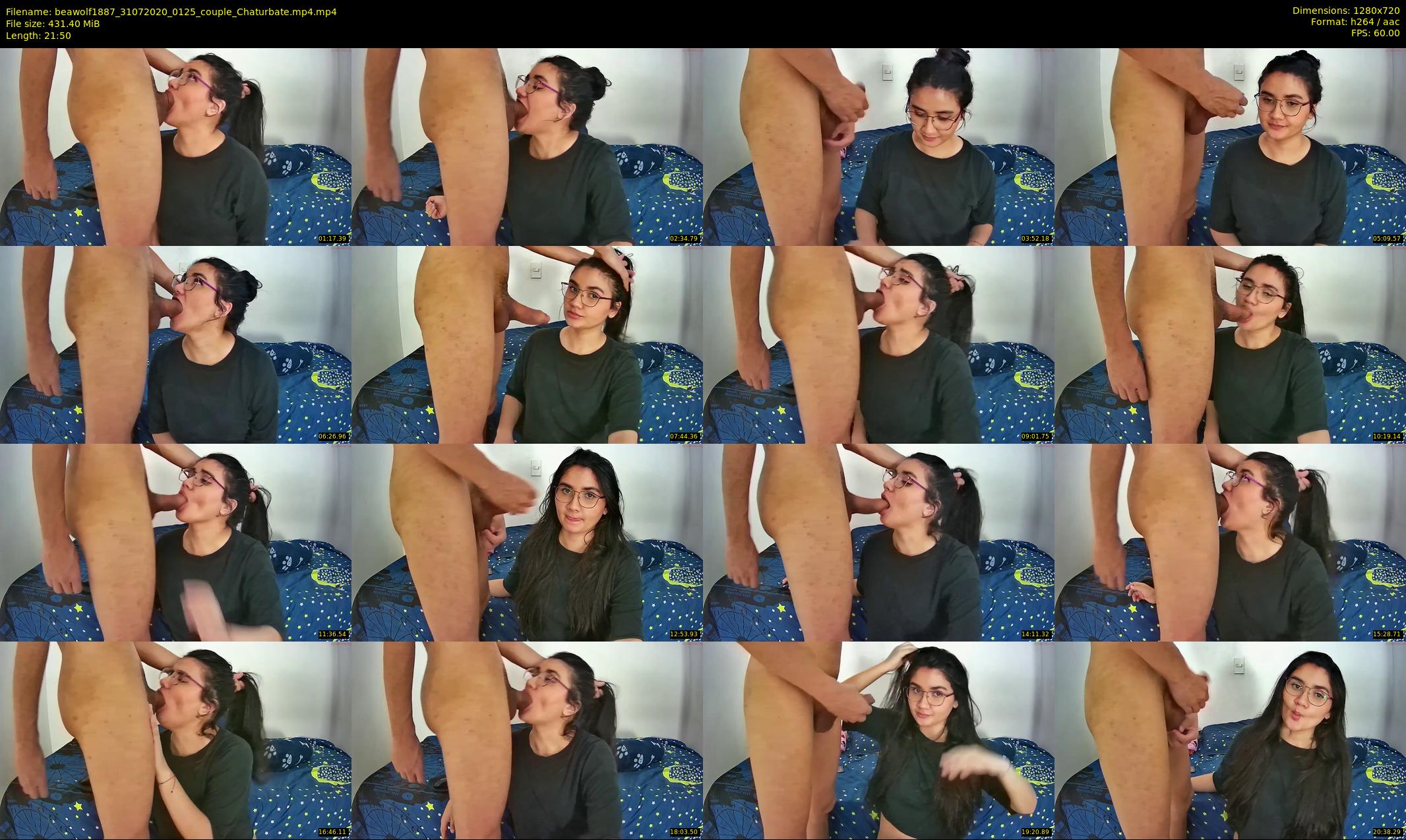 beawolf1887 — 22 minute Chaturbate couple cam show recording, 720p, Jul 31, 2020