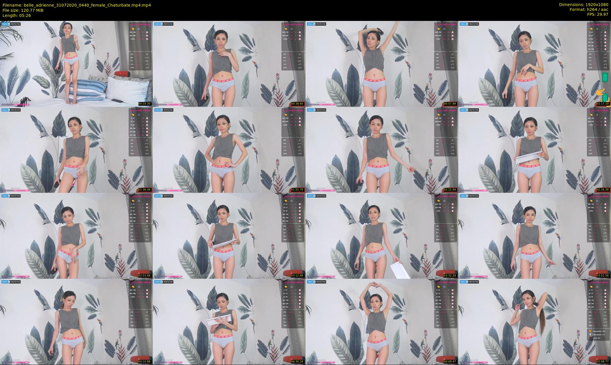 belle_adrienne — 6 minute Chaturbate couple cam show recording, 1080p, Jul 31, 2020