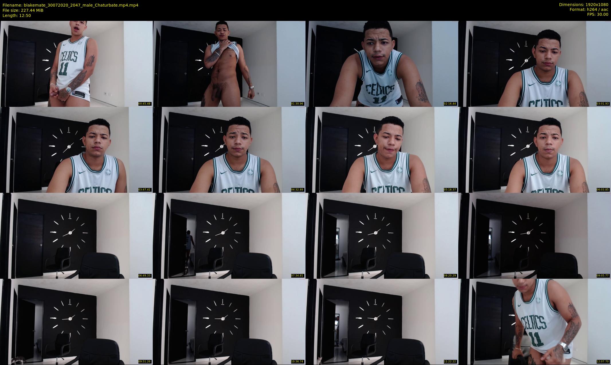 blakemate — 13 minute Chaturbate male cam show recording, 1080p, Jul 30, 2020