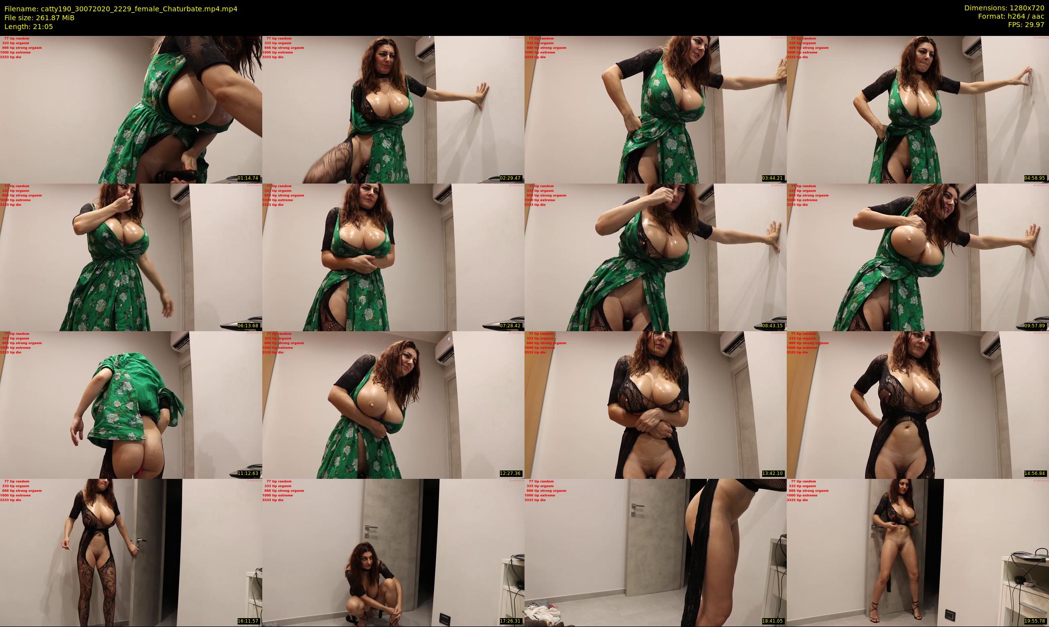 catty190 — 22 minute Chaturbate female cam show recording, 720p, Jul 30, 2020