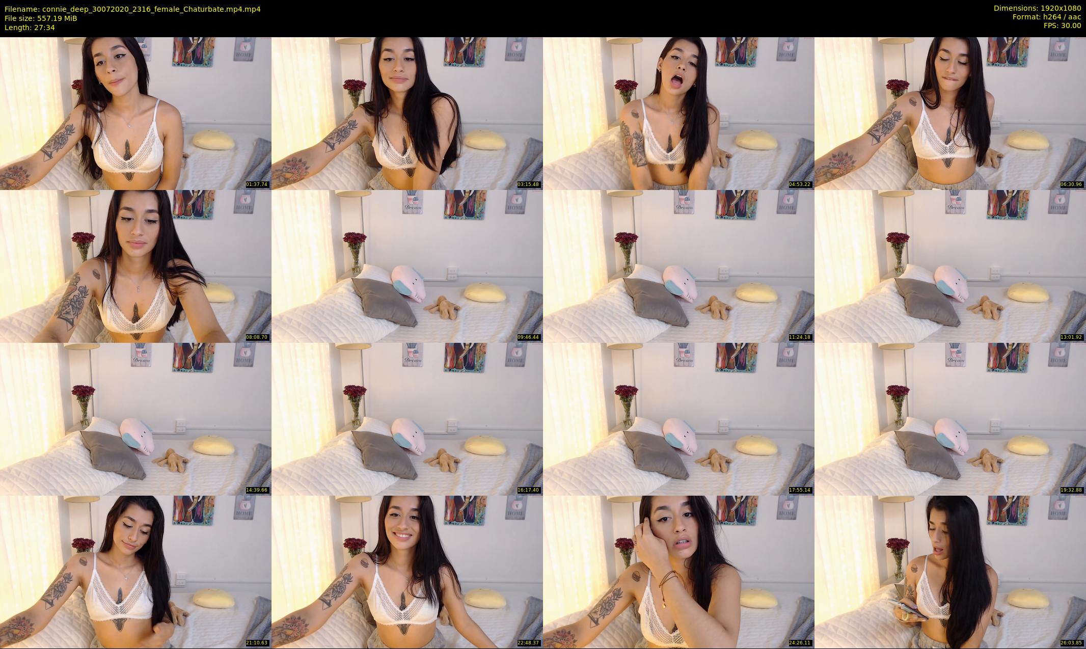 connie_deep — 28 minute Chaturbate female cam show recording, 1080p, Jul 30, 2020