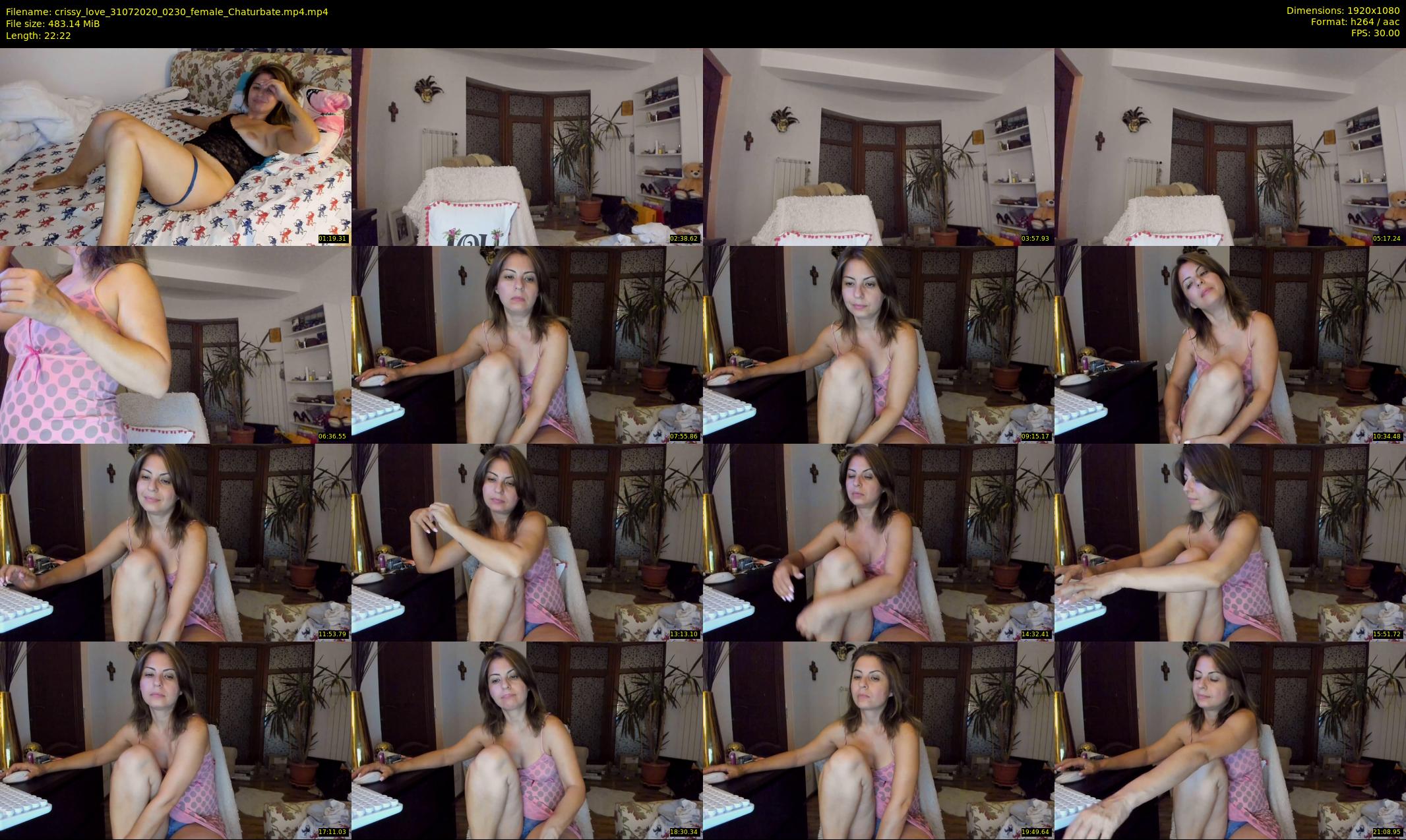 crissy_love — 23 minute Chaturbate female cam show recording, 1080p, Jul 31, 2020