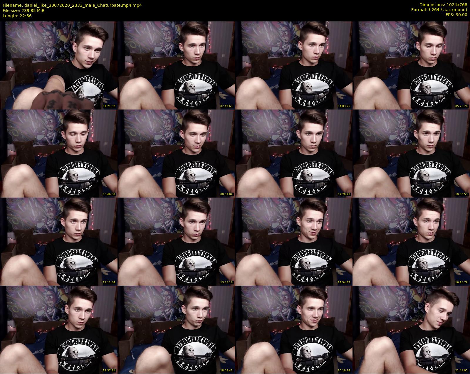 daniel_like — 23 minute Chaturbate male cam show recording, 720p, Jul 30, 2020