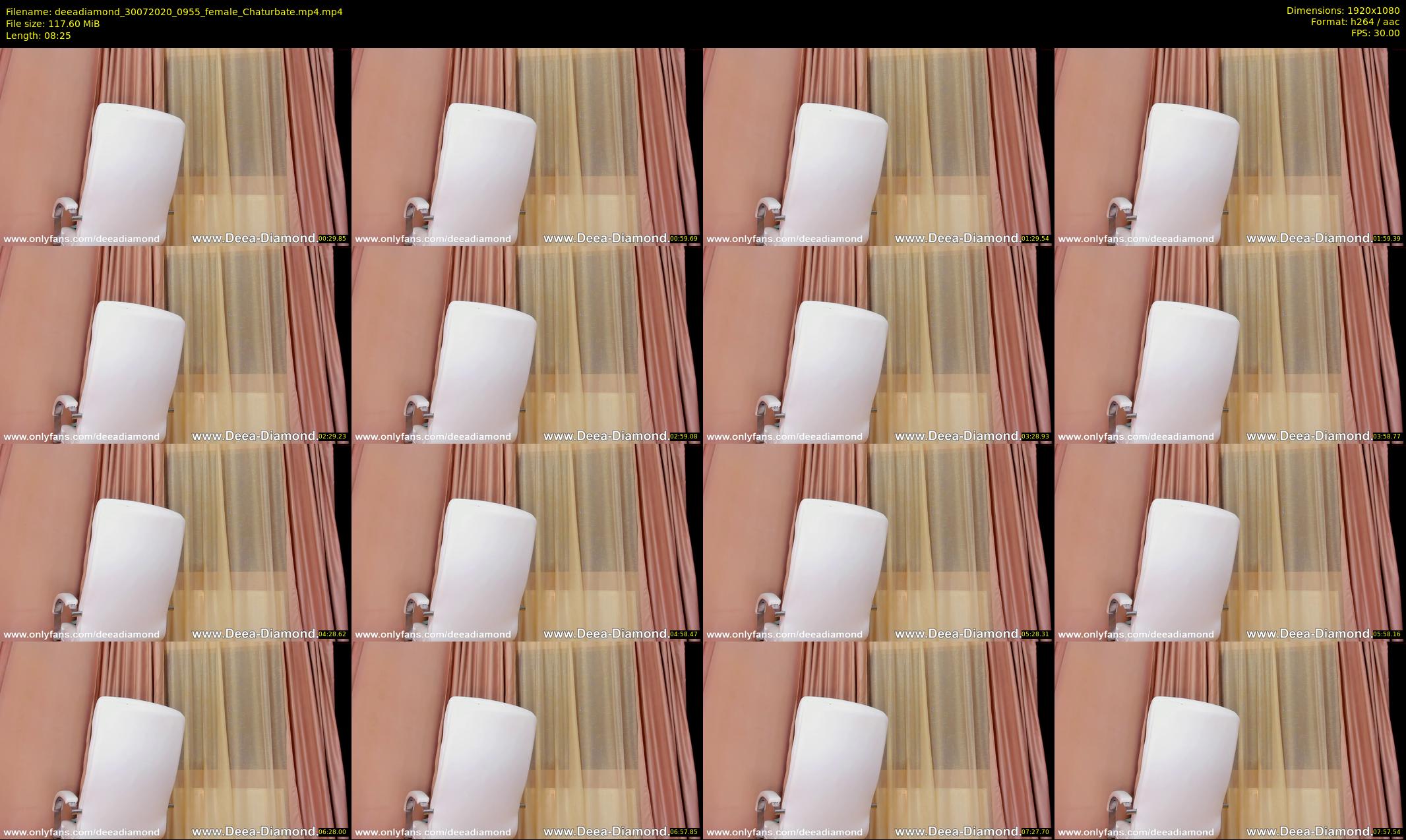 deeadiamond — 9 minute Chaturbate female cam show recording, 1080p, Jul 30, 2020