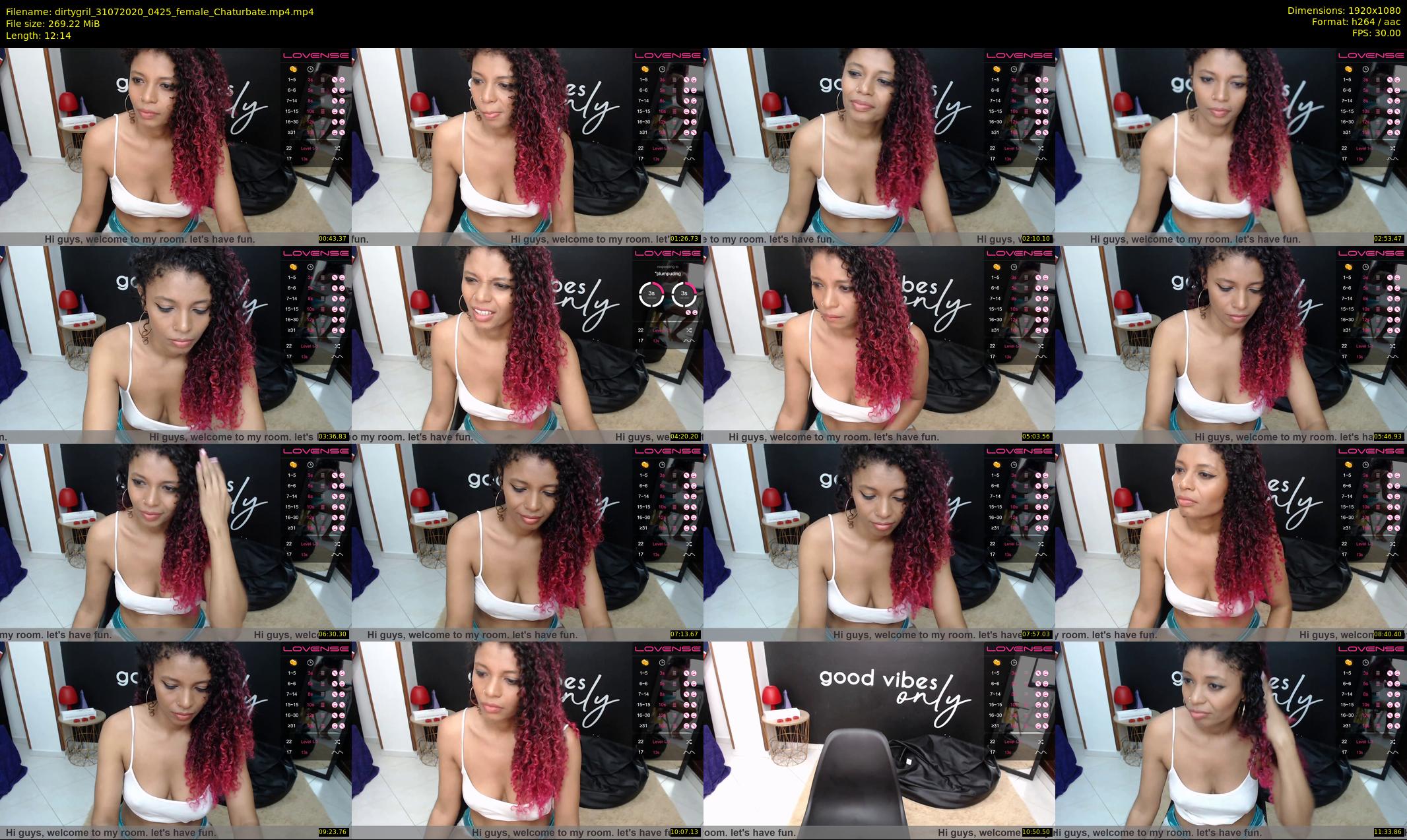 dirtygril — 13 minute Chaturbate female cam show recording, 1080p, Jul 31, 2020