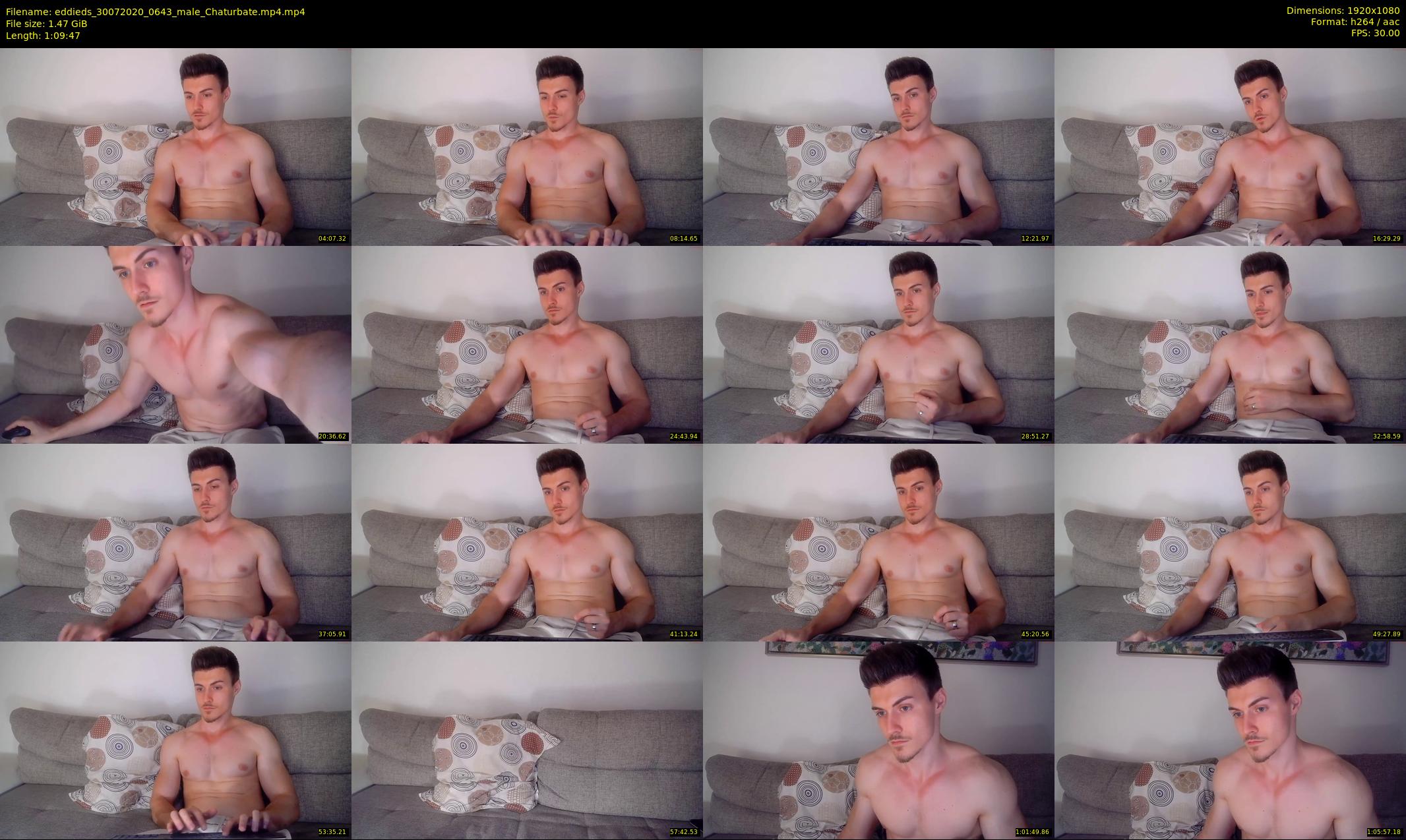eddieds — 70 minute Chaturbate male cam show recording, 1080p, Jul 30, 2020