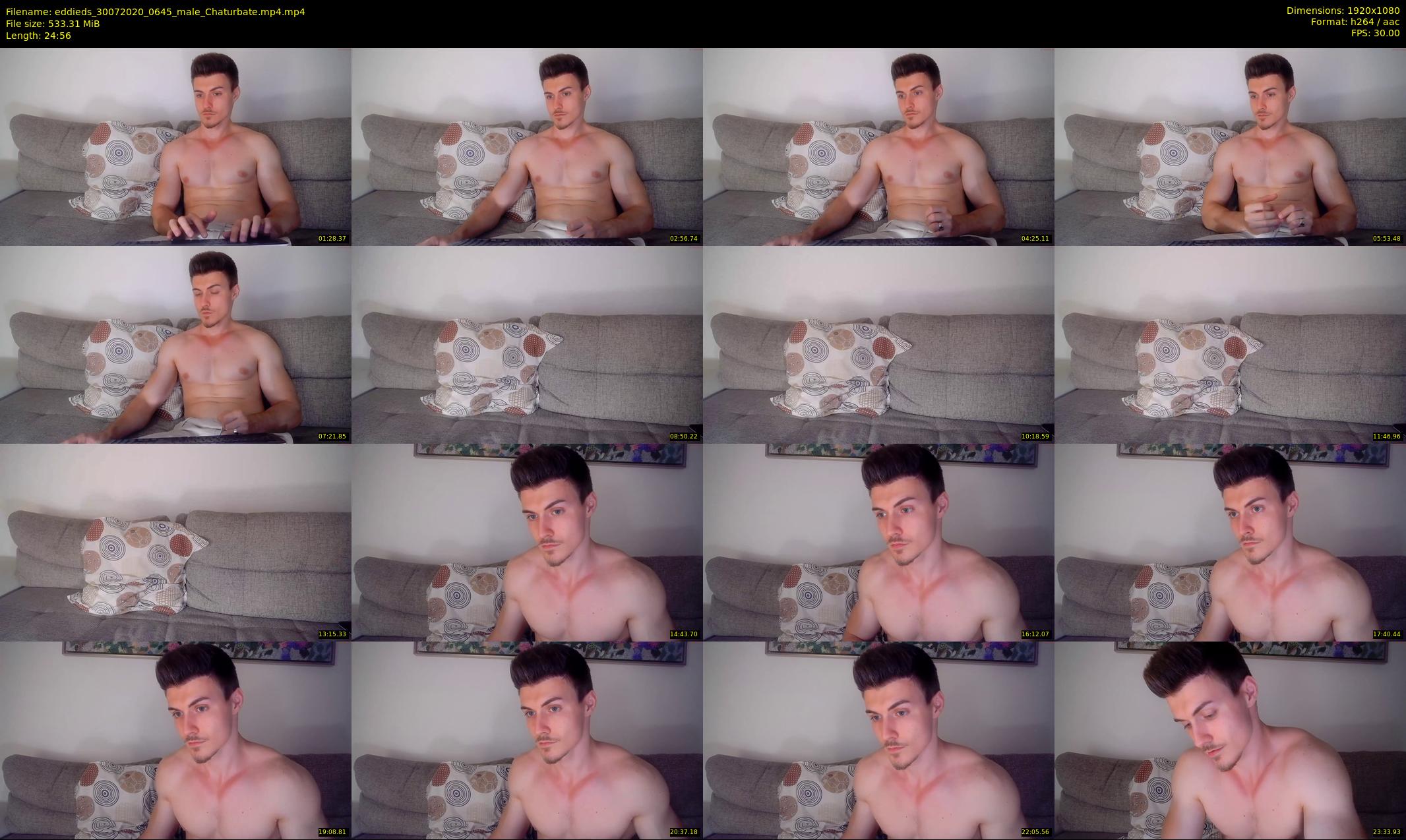 eddieds — 25 minute Chaturbate male cam show recording, 1080p, Jul 30, 2020