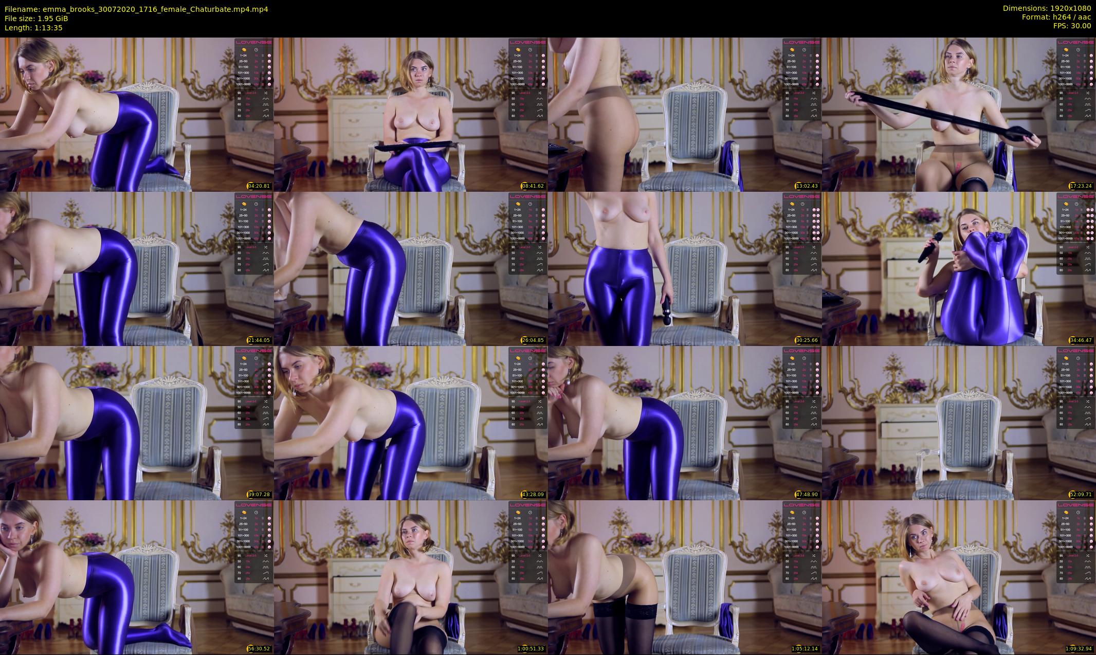 emma_brooks — 74 minute Chaturbate female cam show recording, 1080p, Jul 30, 2020