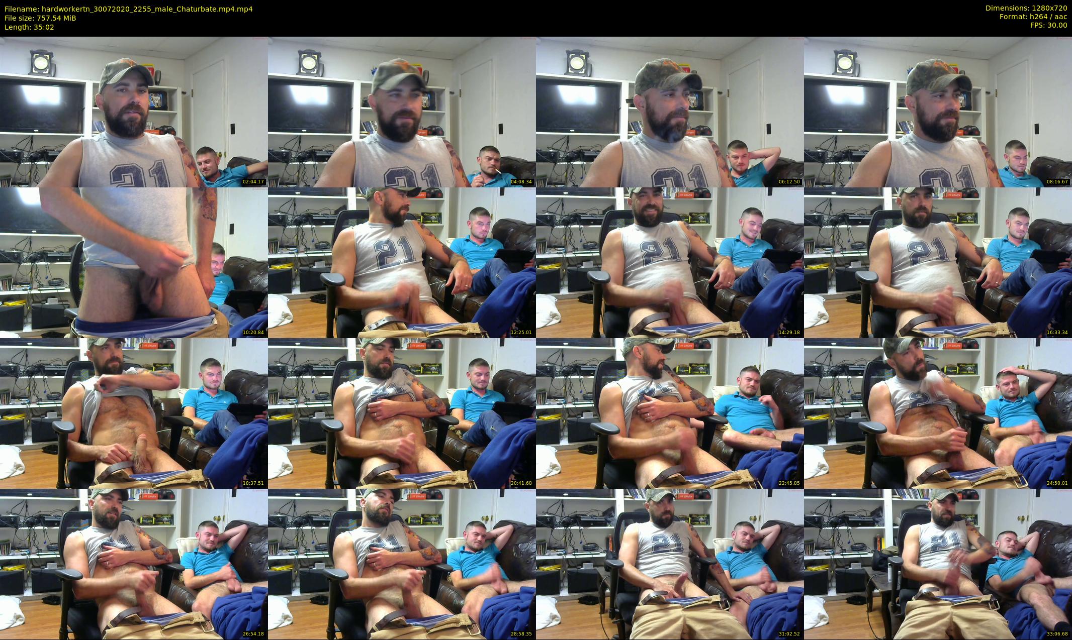 hardworkertn — 36 minute Chaturbate male cam show recording, 720p, Jul 30, 2020