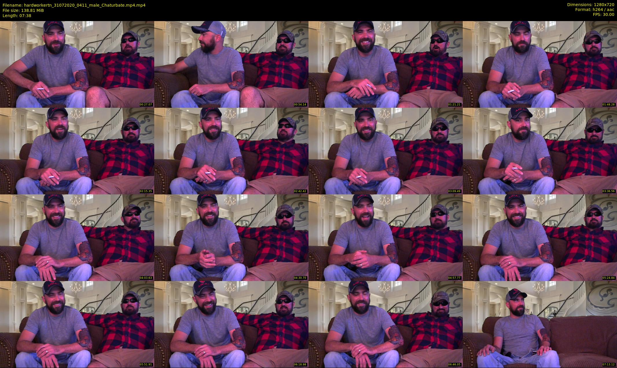 hardworkertn — 8 minute Chaturbate male cam show recording, 720p, Jul 31, 2020