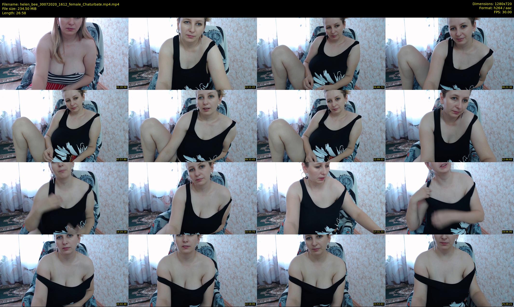 helen_bee — 27 minute Chaturbate female cam show recording, 720p, Jul 30, 2020