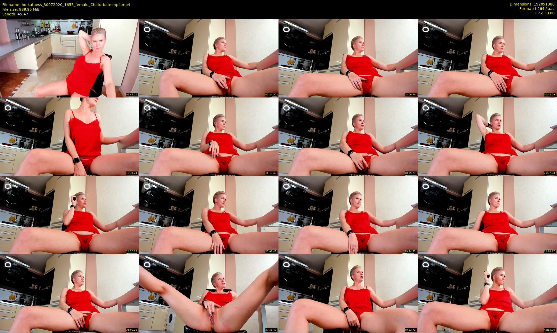 hotkatness — 46 minute Chaturbate female cam show recording, 1080p, Jul 30, 2020