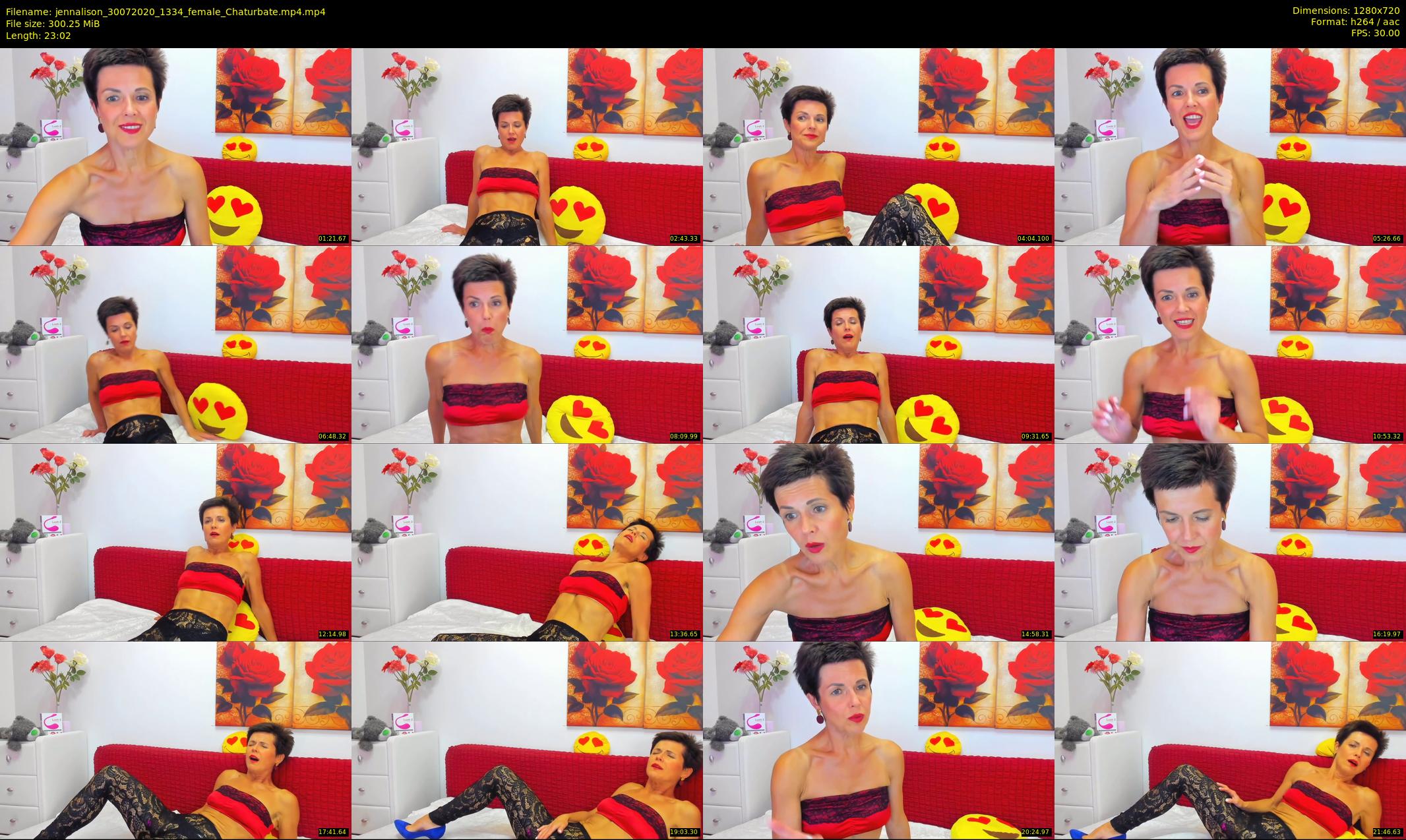 jennalison — 24 minute Chaturbate female cam show recording, 720p, Jul 30, 2020