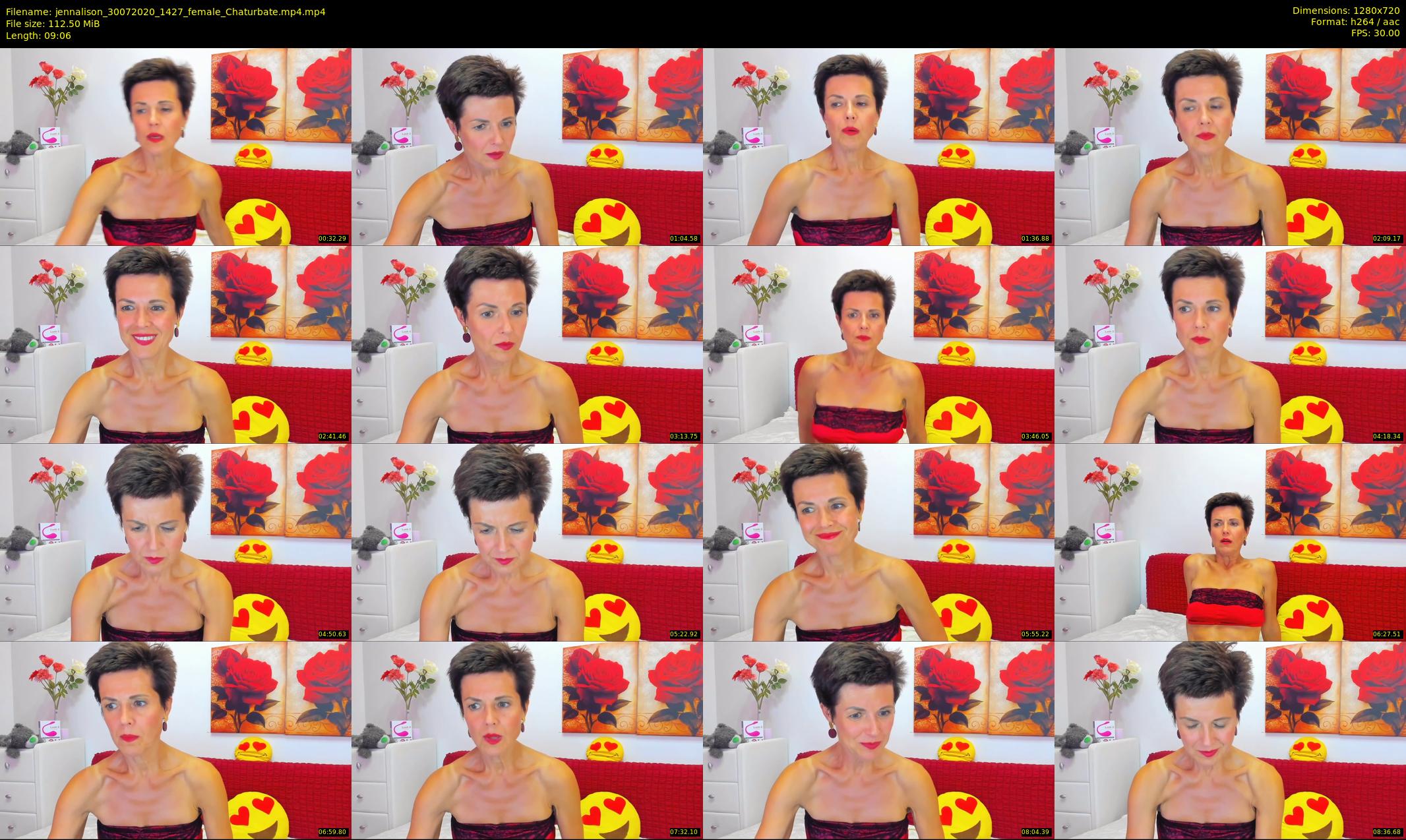 jennalison — 10 minute Chaturbate female cam show recording, 720p, Jul 30, 2020
