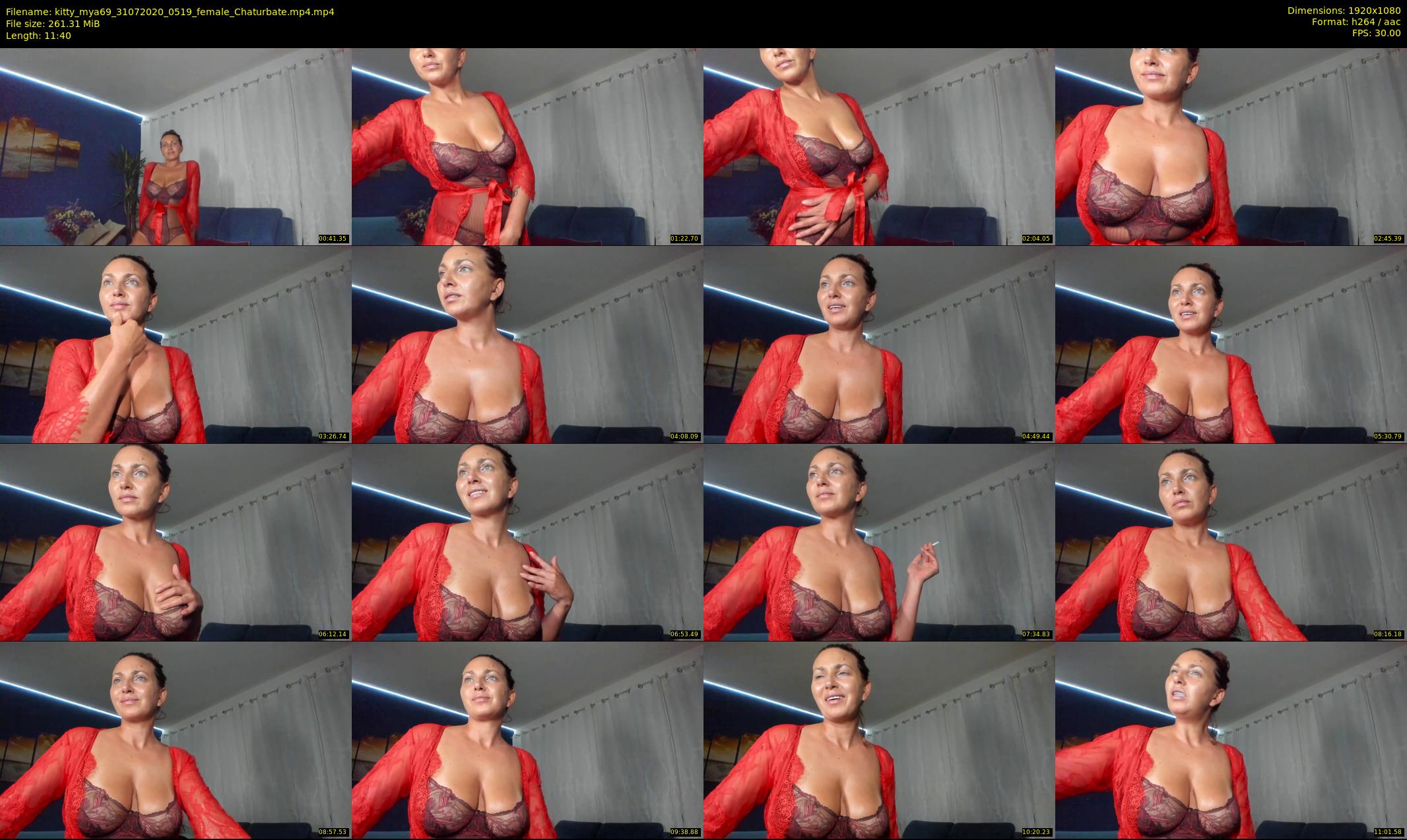 kitty_mya69 — 12 minute Chaturbate female cam show recording, 1080p, Jul 31, 2020