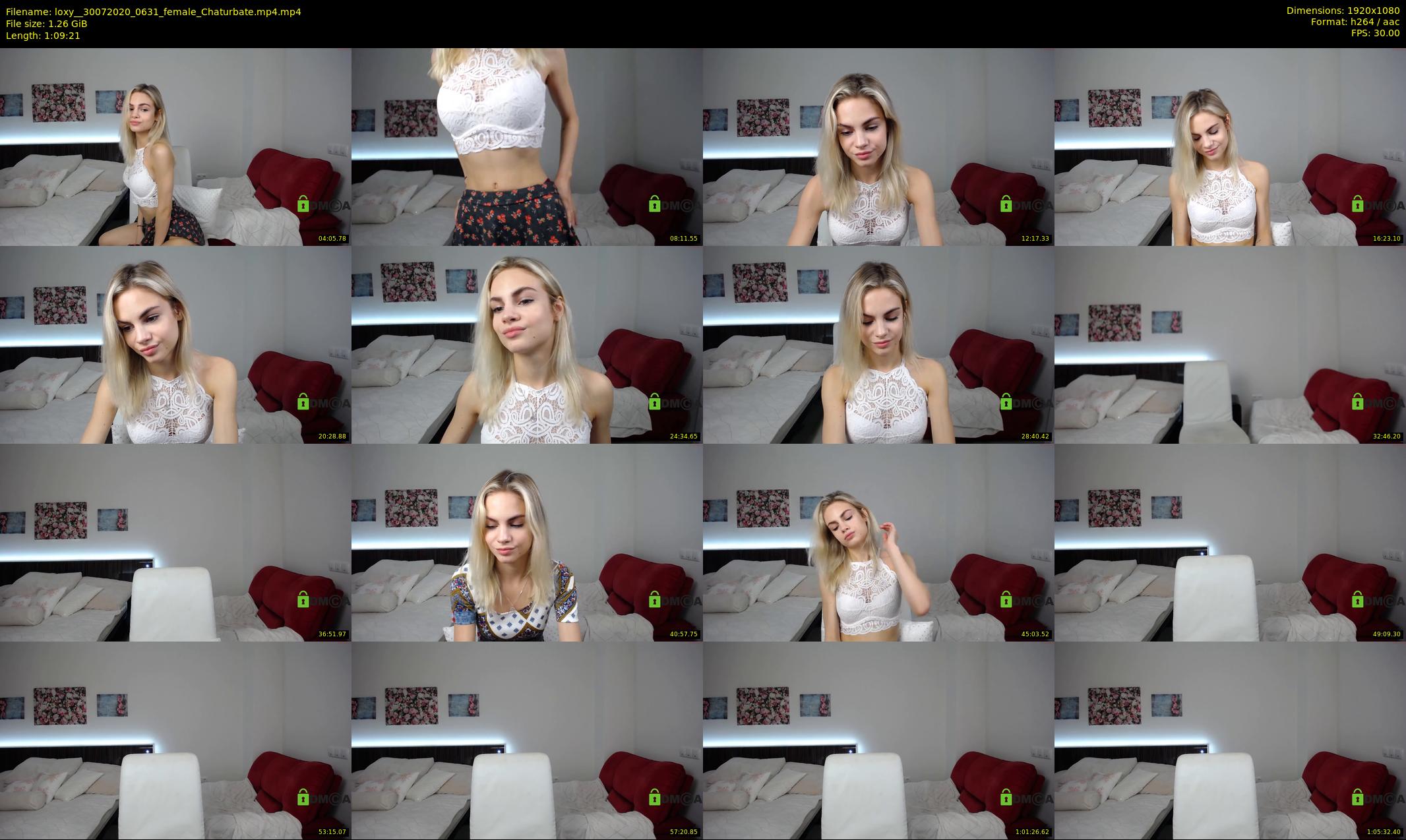 loxy_ — 70 minute Chaturbate female cam show recording, 1080p, Jul 30, 2020