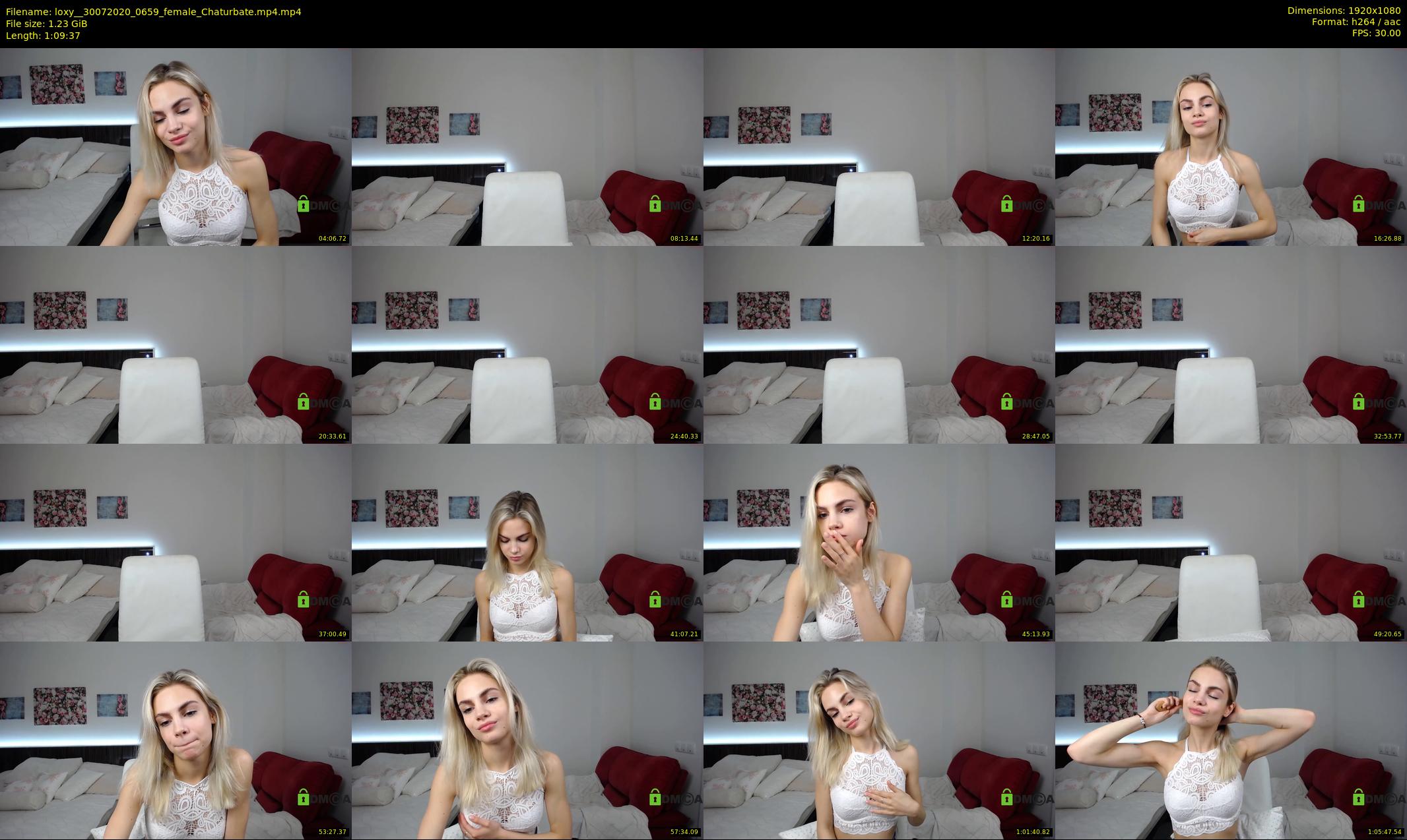 loxy_ — 70 minute Chaturbate female cam show recording, 1080p, Jul 30, 2020