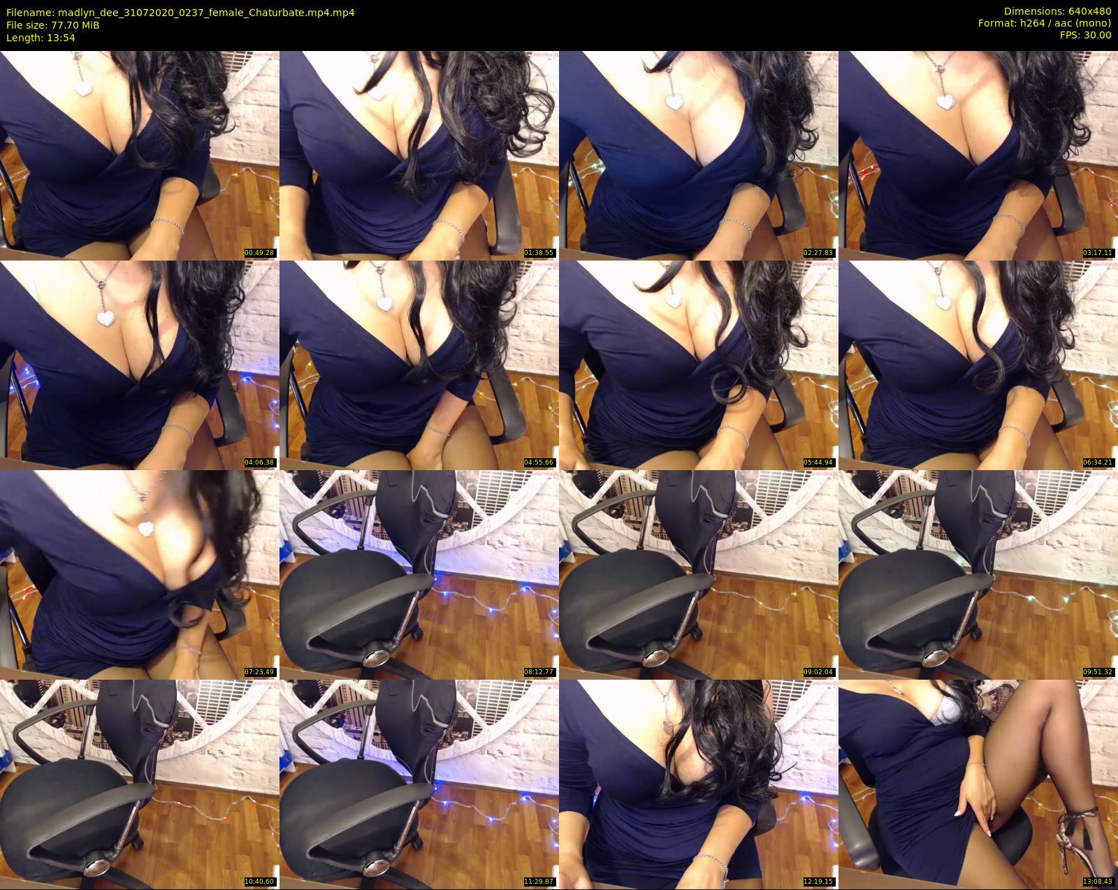 madlyn_dee — 14 minute Chaturbate female cam show recording, 480p, Jul 31, 2020