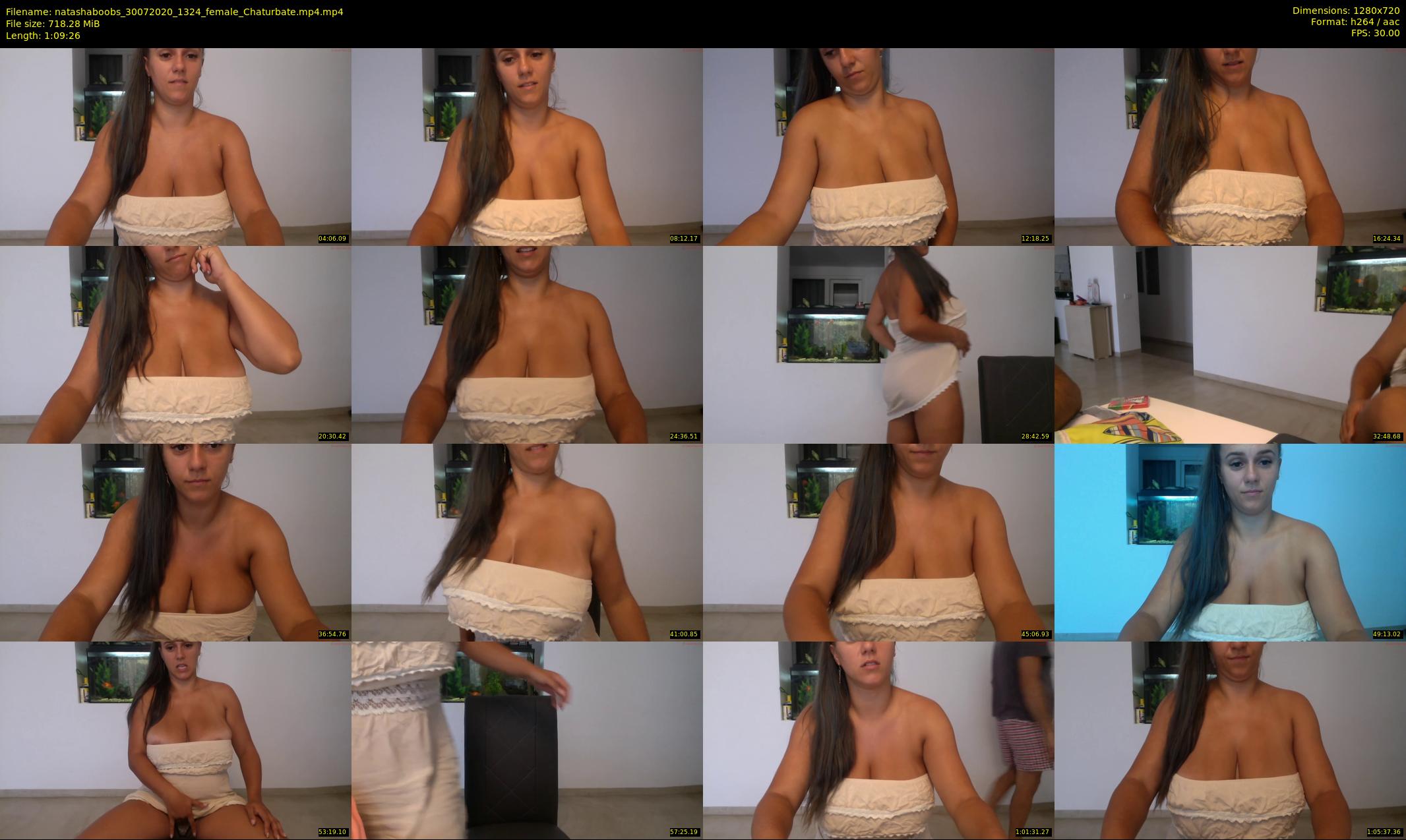 natashaboobs — 70 minute Chaturbate female cam show recording, 720p, Jul 30, 2020