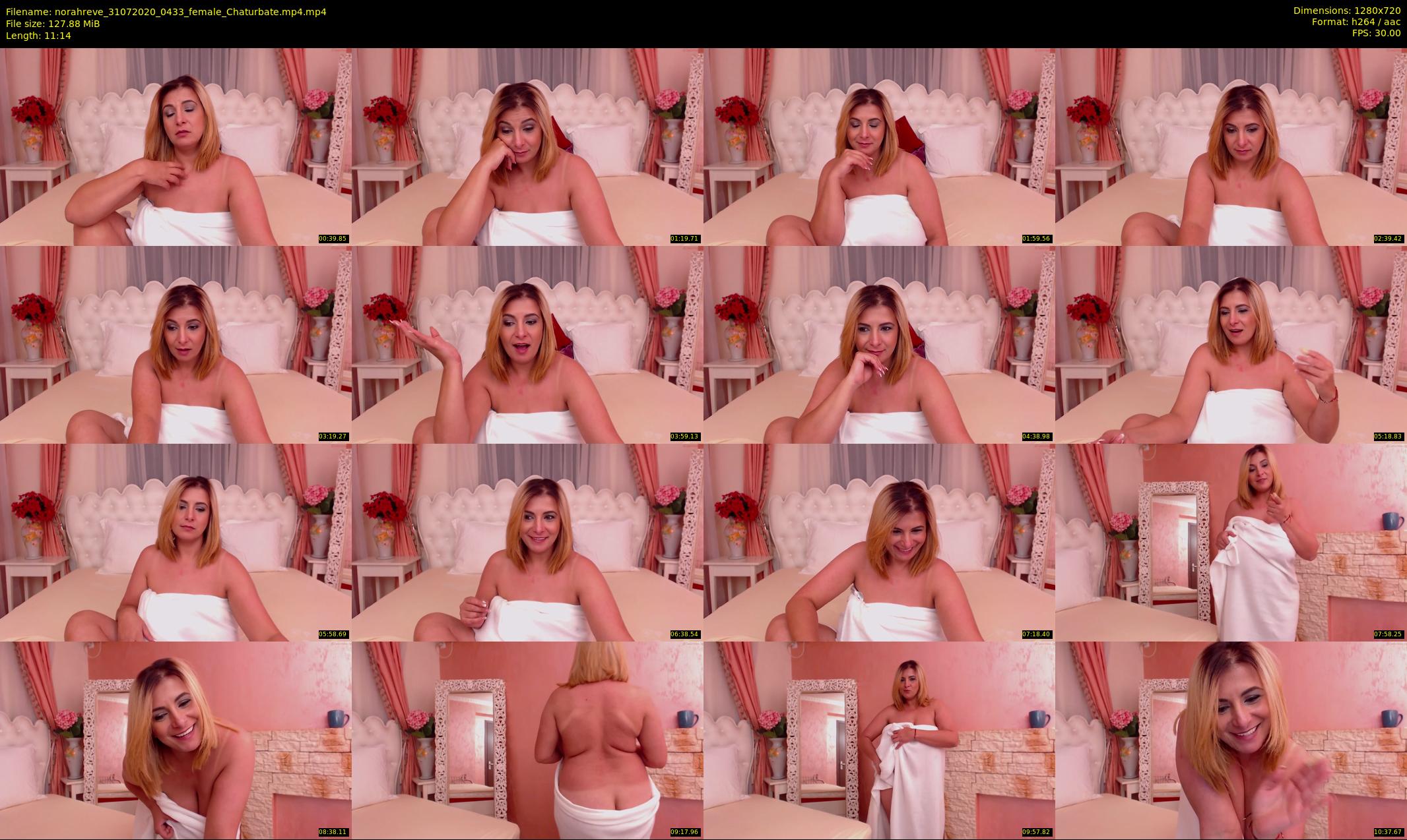 norahreve — 12 minute Chaturbate female cam show recording, 720p, Jul 31, 2020