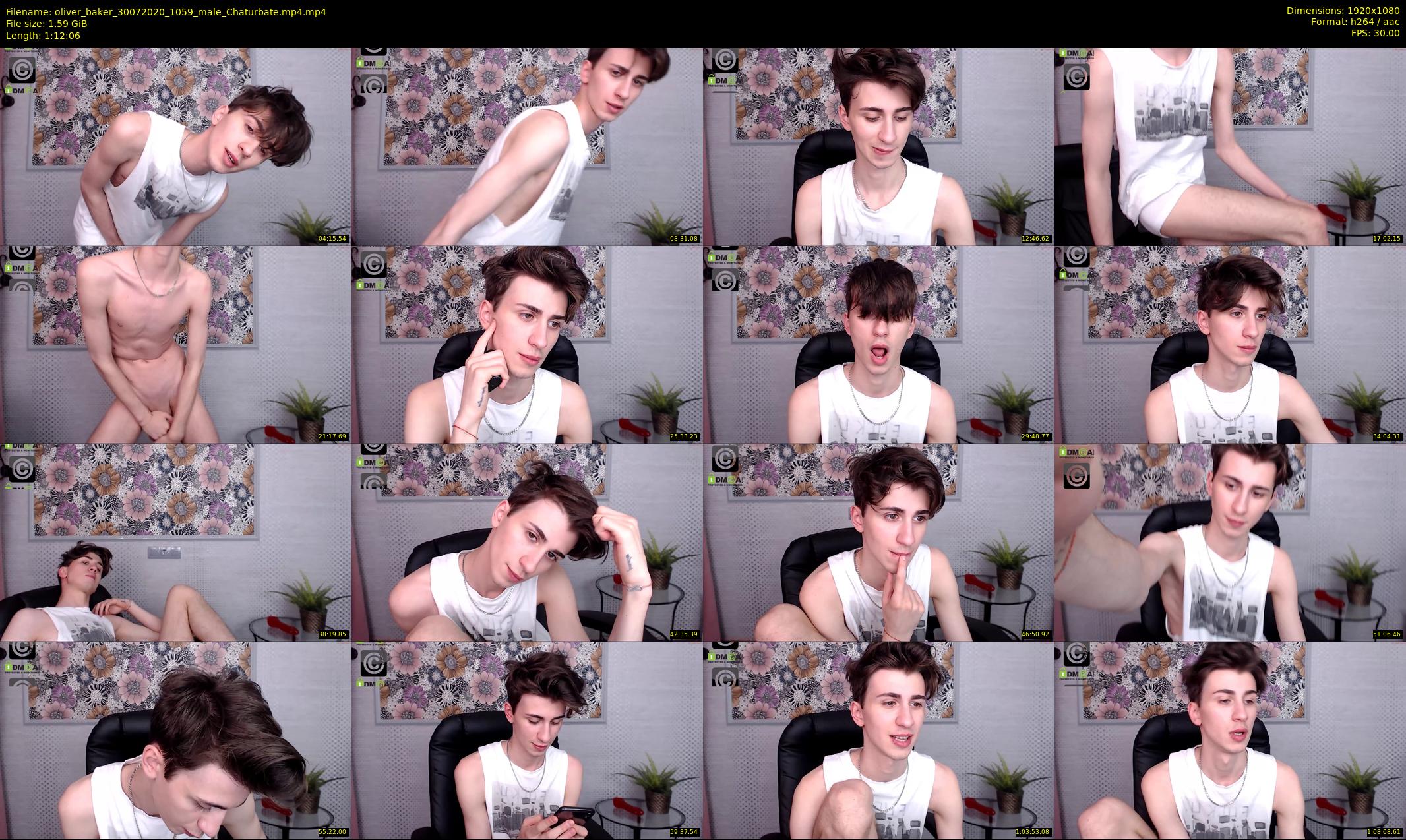 oliver_baker — 73 minute Chaturbate male cam show recording, 1080p, Jul 30, 2020