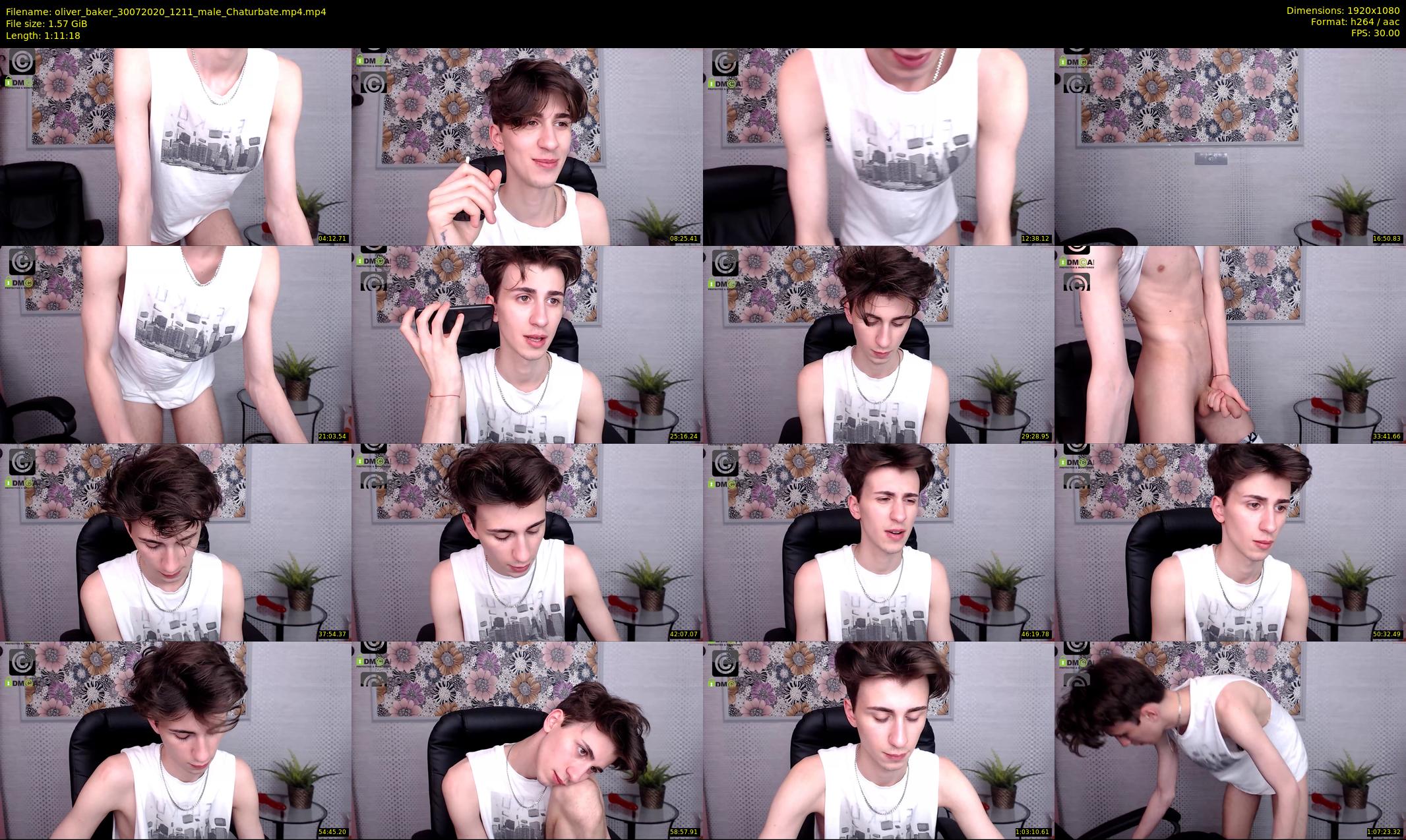 oliver_baker — 72 minute Chaturbate male cam show recording, 1080p, Jul 30, 2020