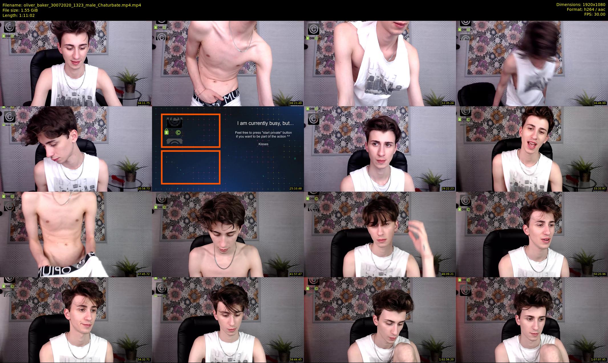 oliver_baker — 72 minute Chaturbate male cam show recording, 1080p, Jul 30, 2020