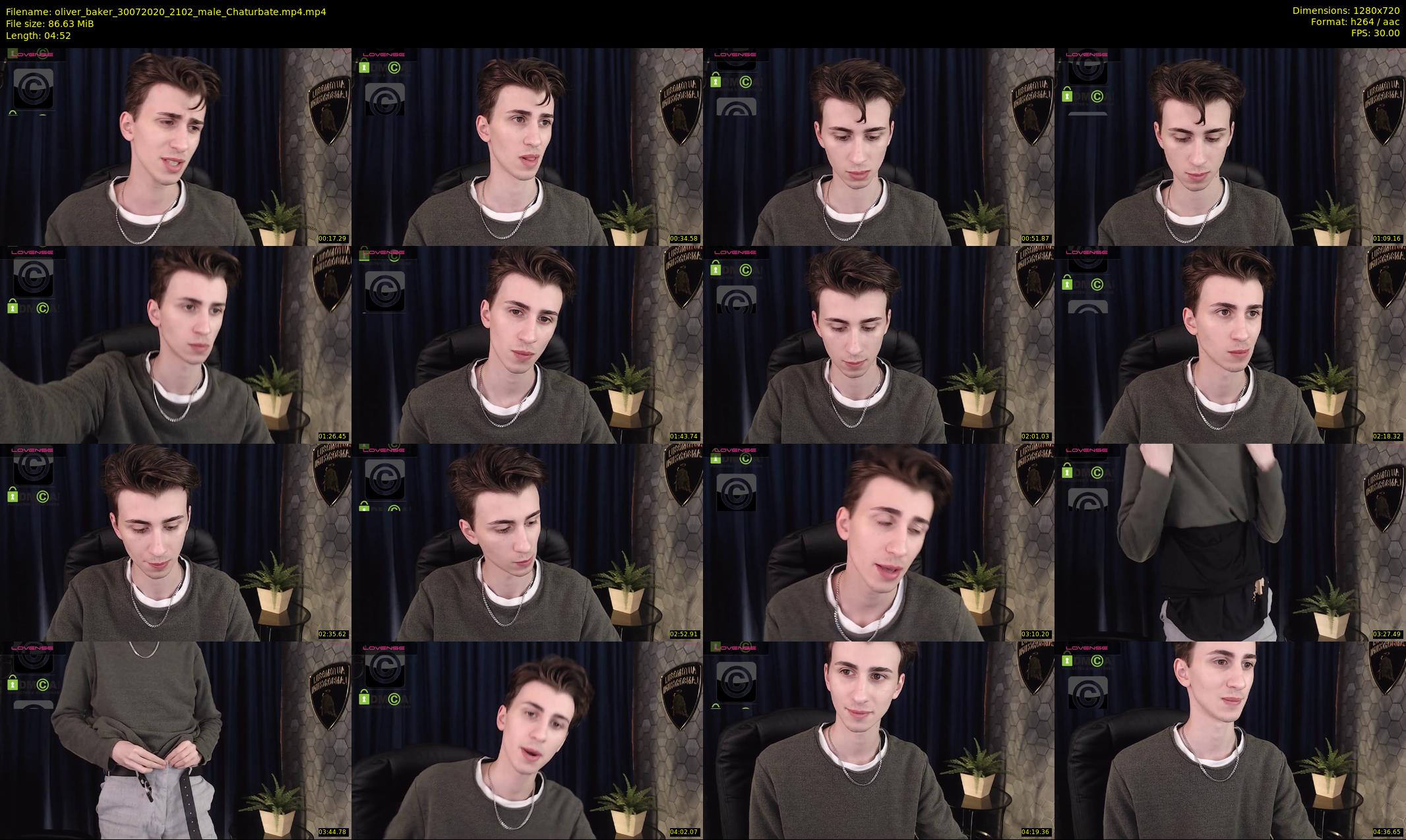 oliver_baker — 5 minute Chaturbate male cam show recording, 720p, Jul 30, 2020