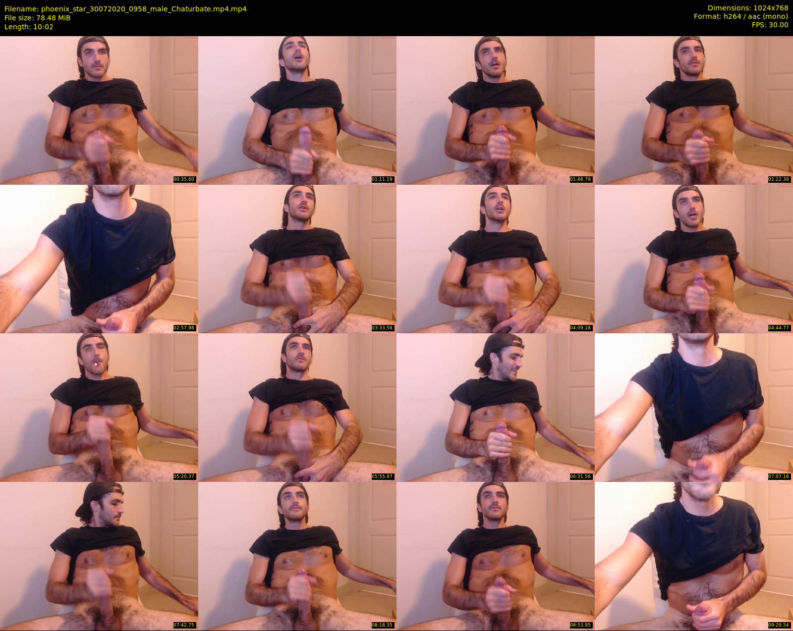 phoenix_star — 11 minute Chaturbate male cam show recording, 720p, Jul 30, 2020