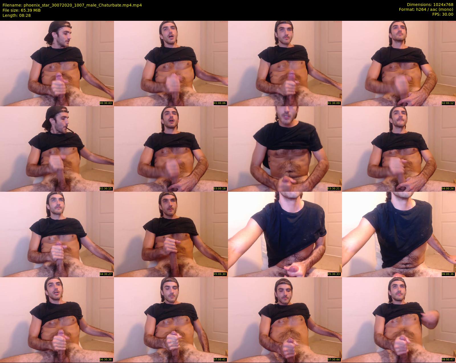 phoenix_star — 9 minute Chaturbate male cam show recording, 720p, Jul 30, 2020