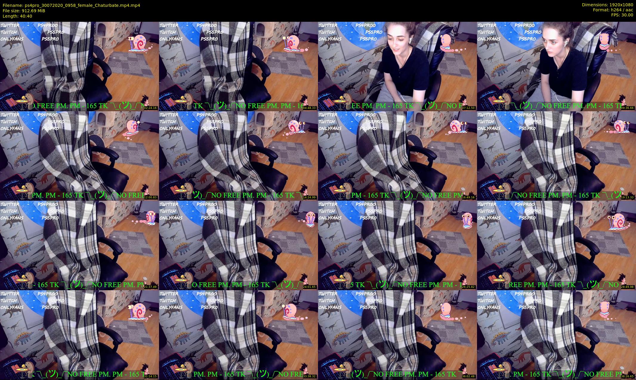 ps4pro — 41 minute Chaturbate female cam show recording, 1080p, Jul 30, 2020