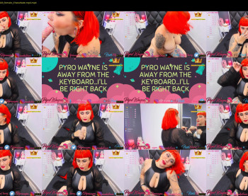 pyrowayne — 54 minute Chaturbate female cam show recording, 720p, Jul 30, 2020