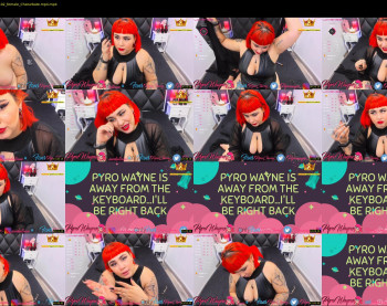 pyrowayne — 54 minute Chaturbate female cam show recording, 720p, Jul 30, 2020