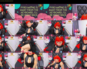 pyrowayne — 90 minute Chaturbate female cam show recording, 720p, Jul 31, 2020