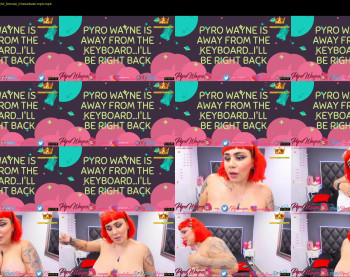 pyrowayne — 5 minute Chaturbate female cam show recording, 720p, Jul 31, 2020