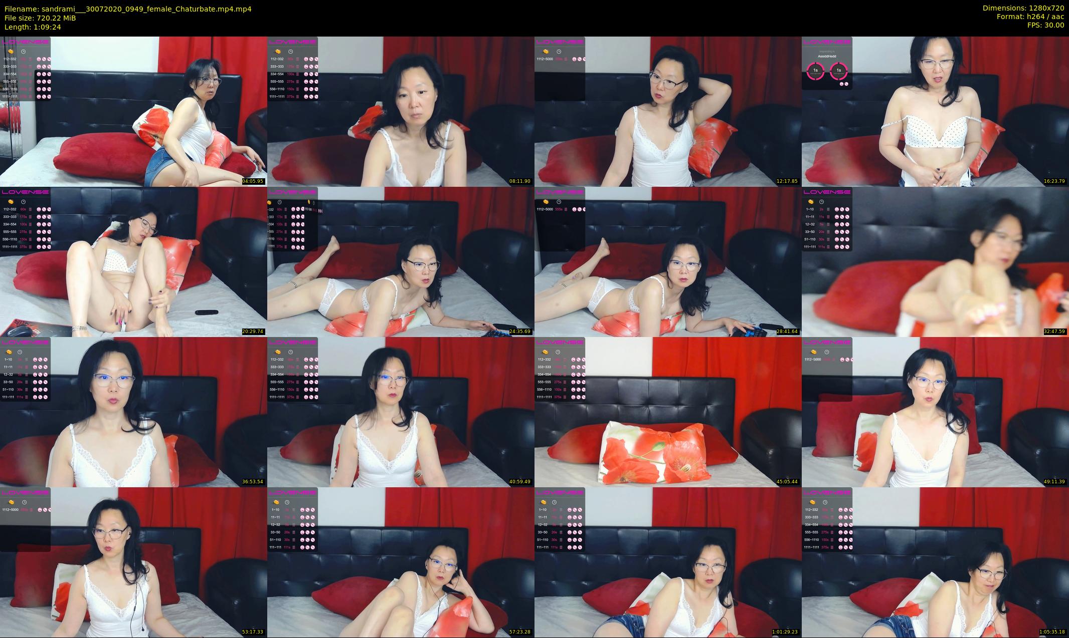 sandrami__ — 70 minute Chaturbate female cam show recording, 720p, Jul 30, 2020