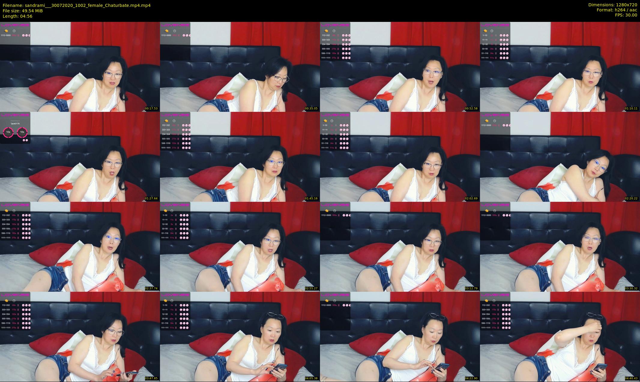 sandrami__ — 5 minute Chaturbate female cam show recording, 720p, Jul 30, 2020