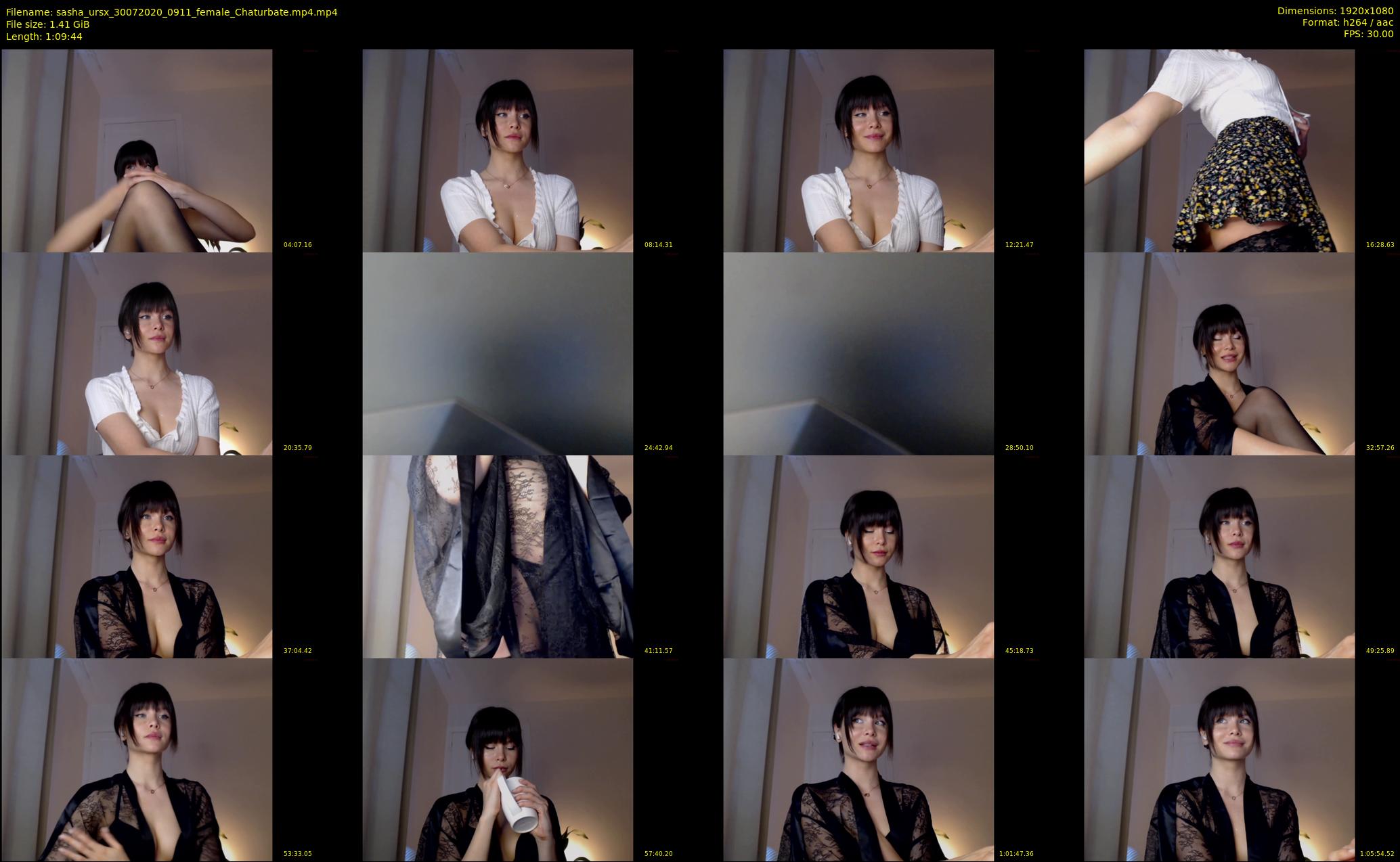 sasha_ursx — 70 minute Chaturbate female cam show recording, 1080p, Jul 30, 2020