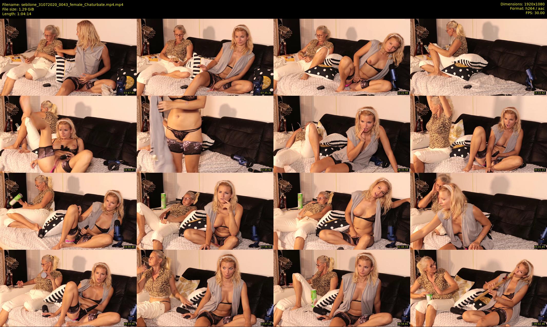 sebilone — 65 minute Chaturbate couple cam show recording, 1080p, Jul 31, 2020