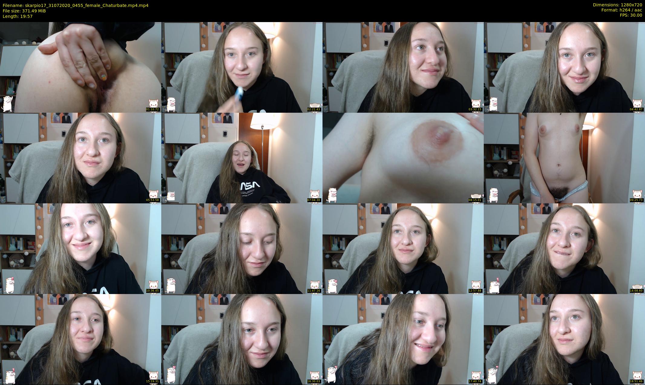 skarpio17 — 20 minute Chaturbate female cam show recording, 720p, Jul 31, 2020