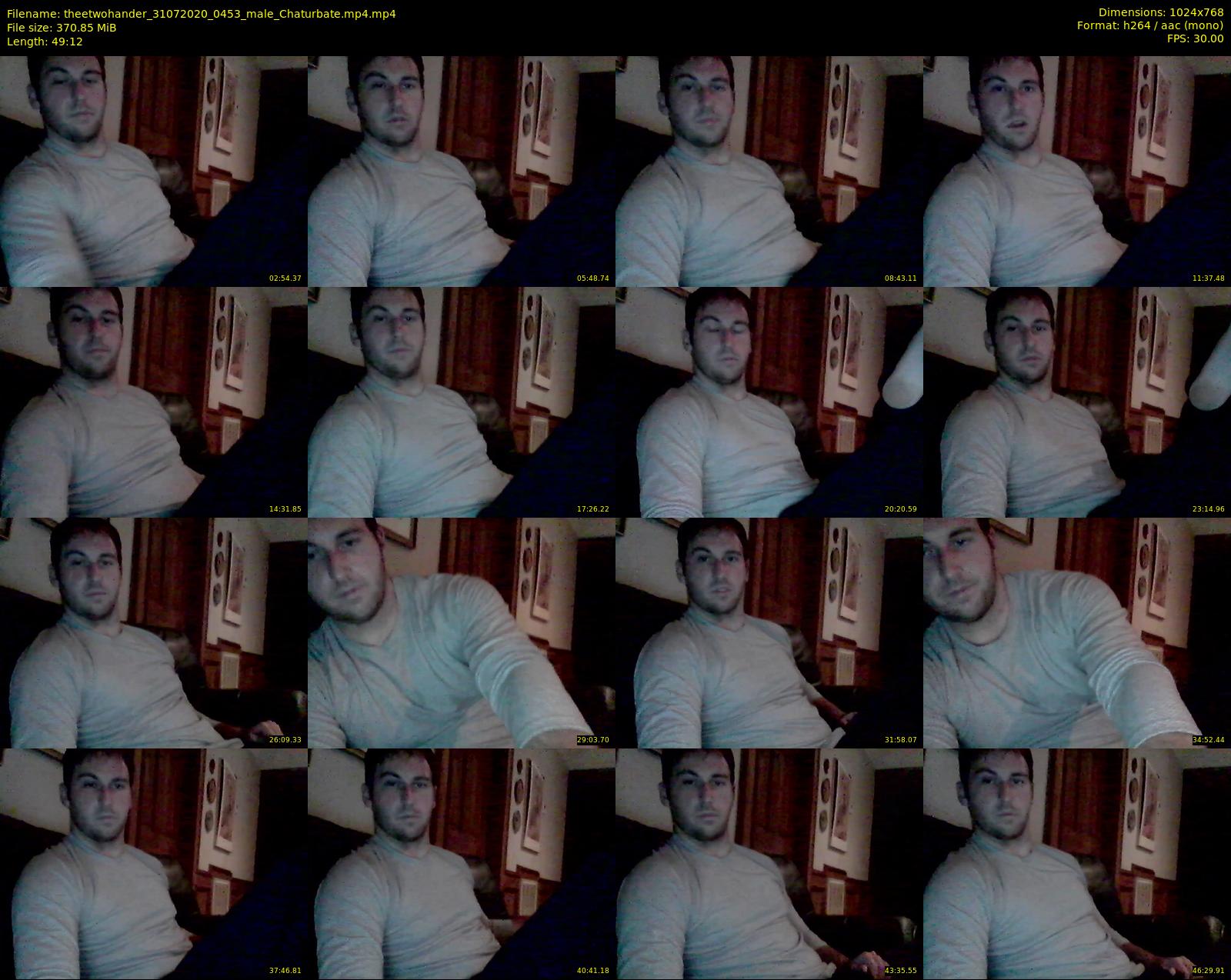 theetwohander — 50 minute Chaturbate male cam show recording, 720p, Jul 31, 2020