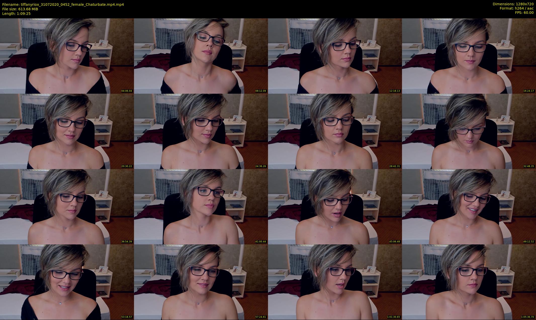 tiffanyriox — 70 minute Chaturbate female cam show recording, 720p, Jul 31, 2020