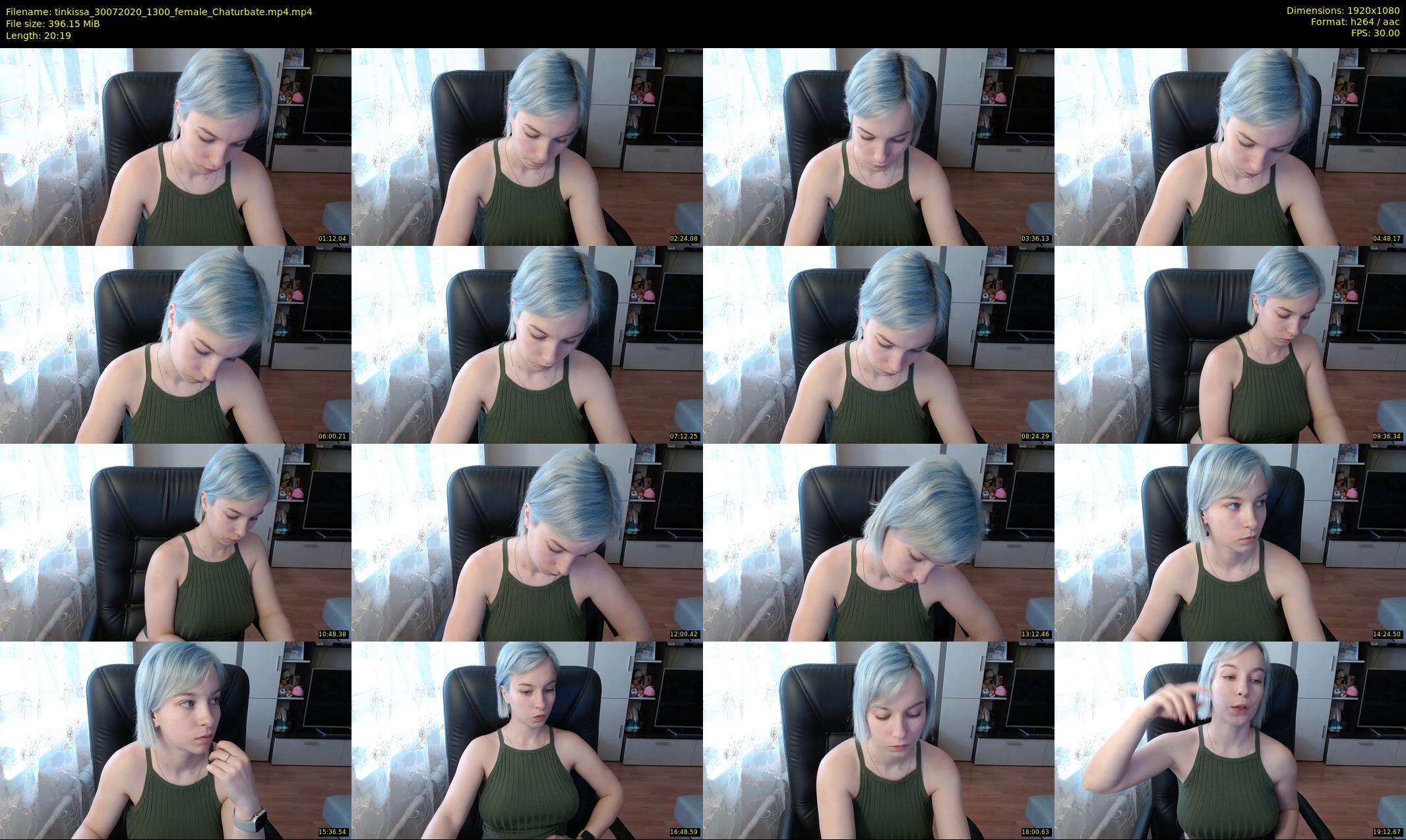 tinkissa — 21 minute Chaturbate couple cam show recording, 1080p, Jul 30, 2020