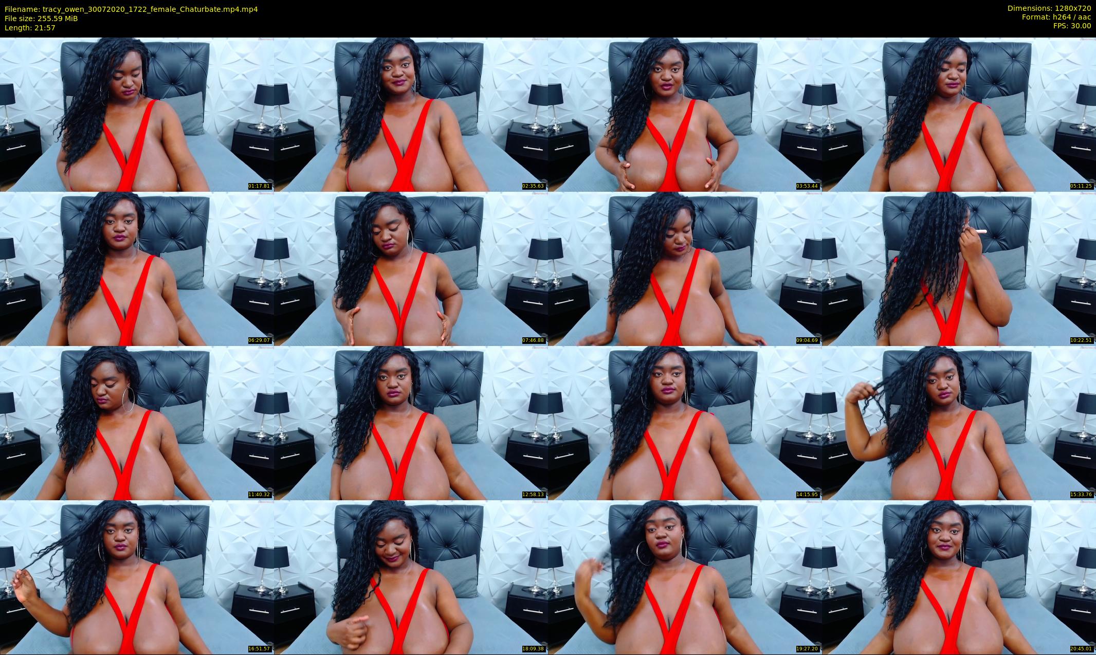 tracy_owen — 22 minute Chaturbate female cam show recording, 720p, Jul 30, 2020