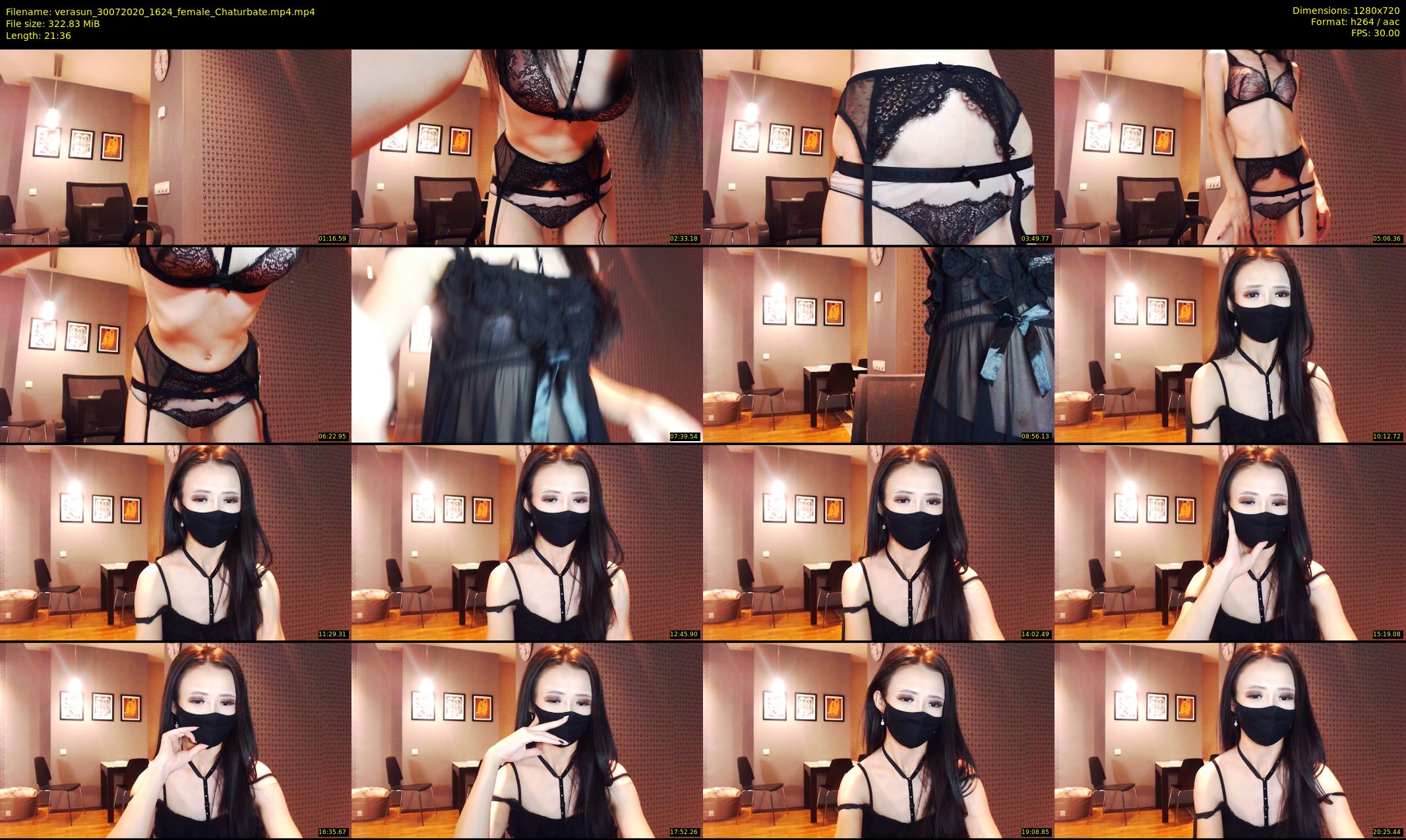 verasun — 22 minute Chaturbate female cam show recording, 720p, Jul 30, 2020